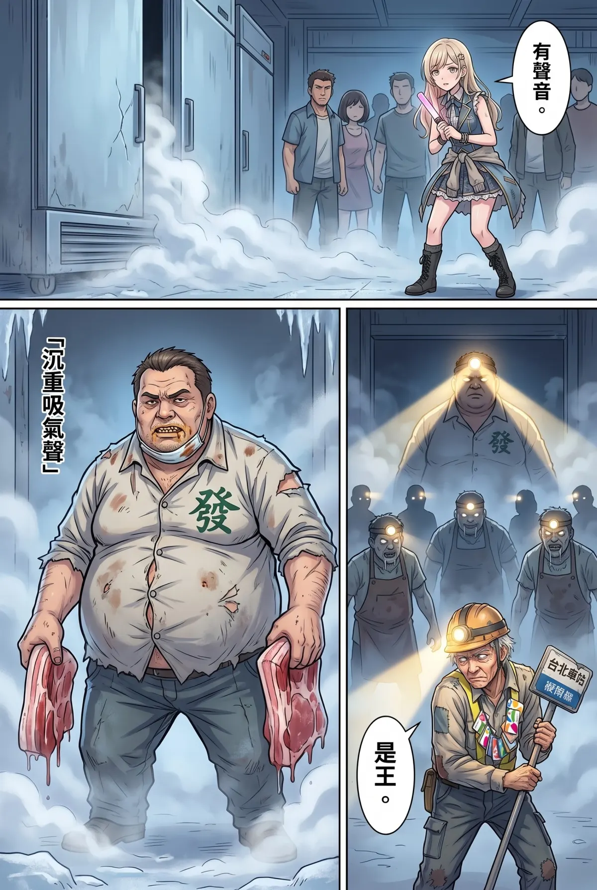 末日鐵板燒：老闆，喪屍要加辣嗎？ 第 9 集　末日鐵板燒：老闆，喪屍要加辣嗎？ - 第九章：中央廚房争夺戰 第 6 頁