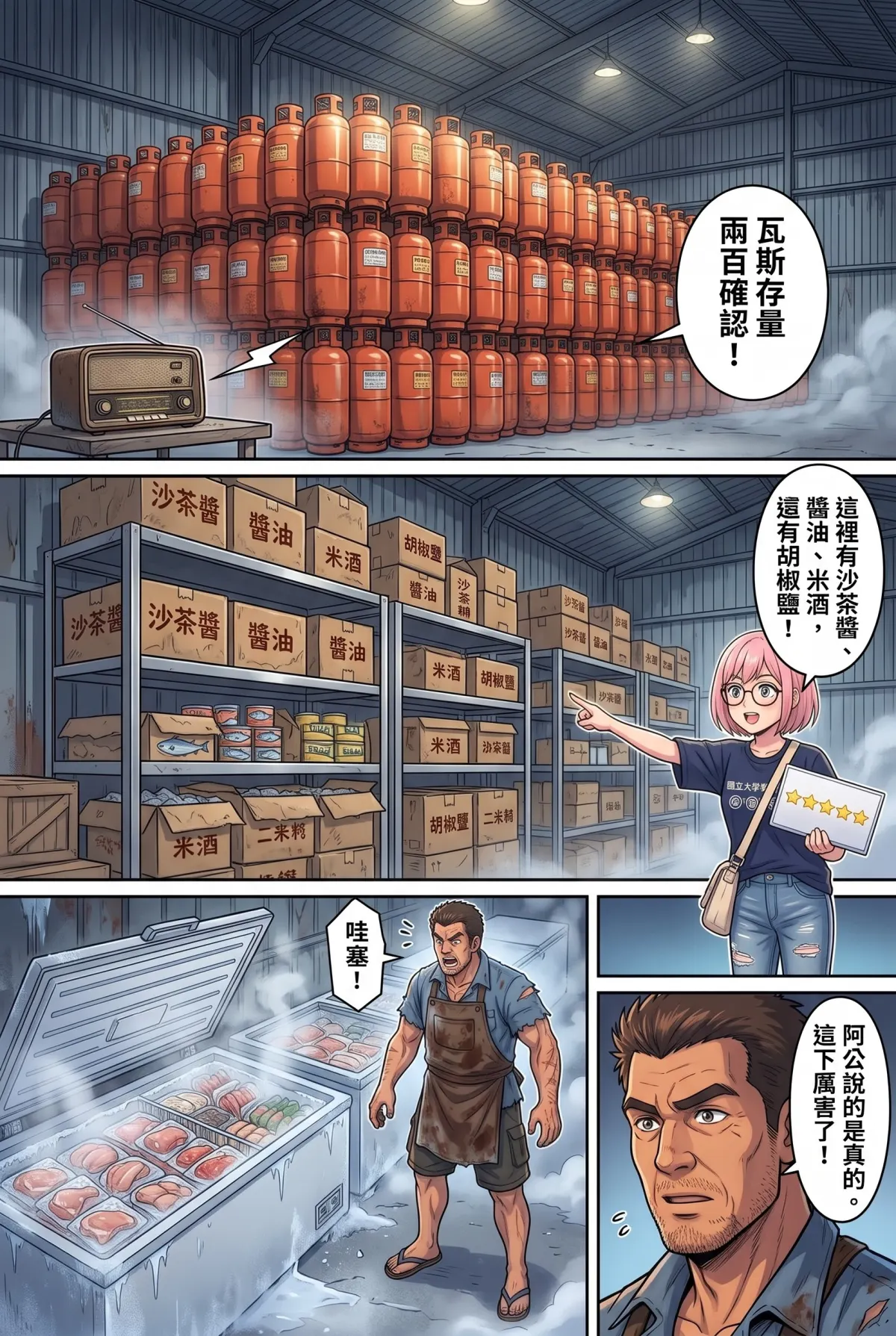 末日鐵板燒：老闆，喪屍要加辣嗎？ 第 9 集　末日鐵板燒：老闆，喪屍要加辣嗎？ - 第九章：中央廚房争夺戰 第 3 頁