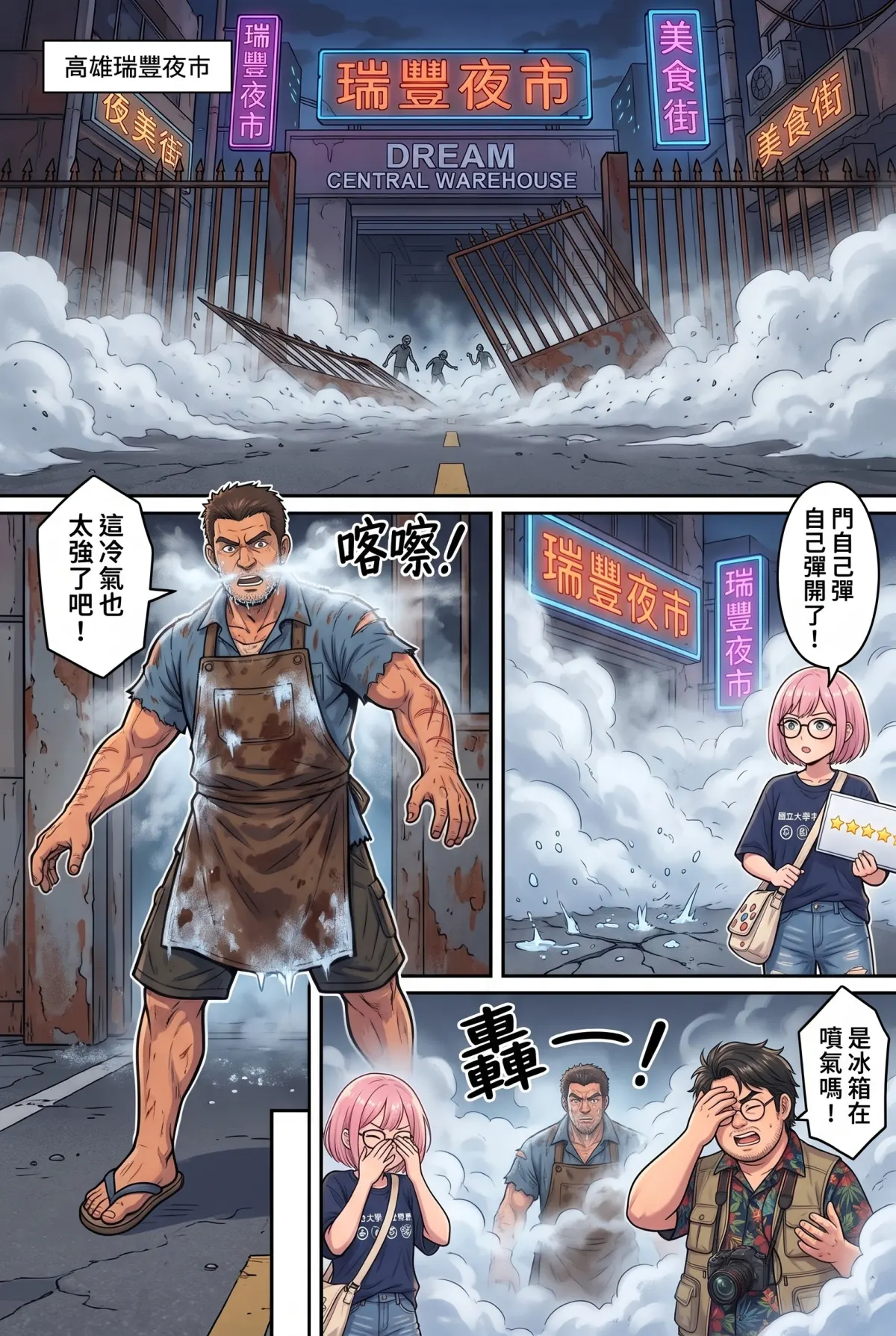 末日鐵板燒：老闆，喪屍要加辣嗎？ 第 9 集　末日鐵板燒：老闆，喪屍要加辣嗎？ - 第九章：中央廚房争夺戰 第 2 頁