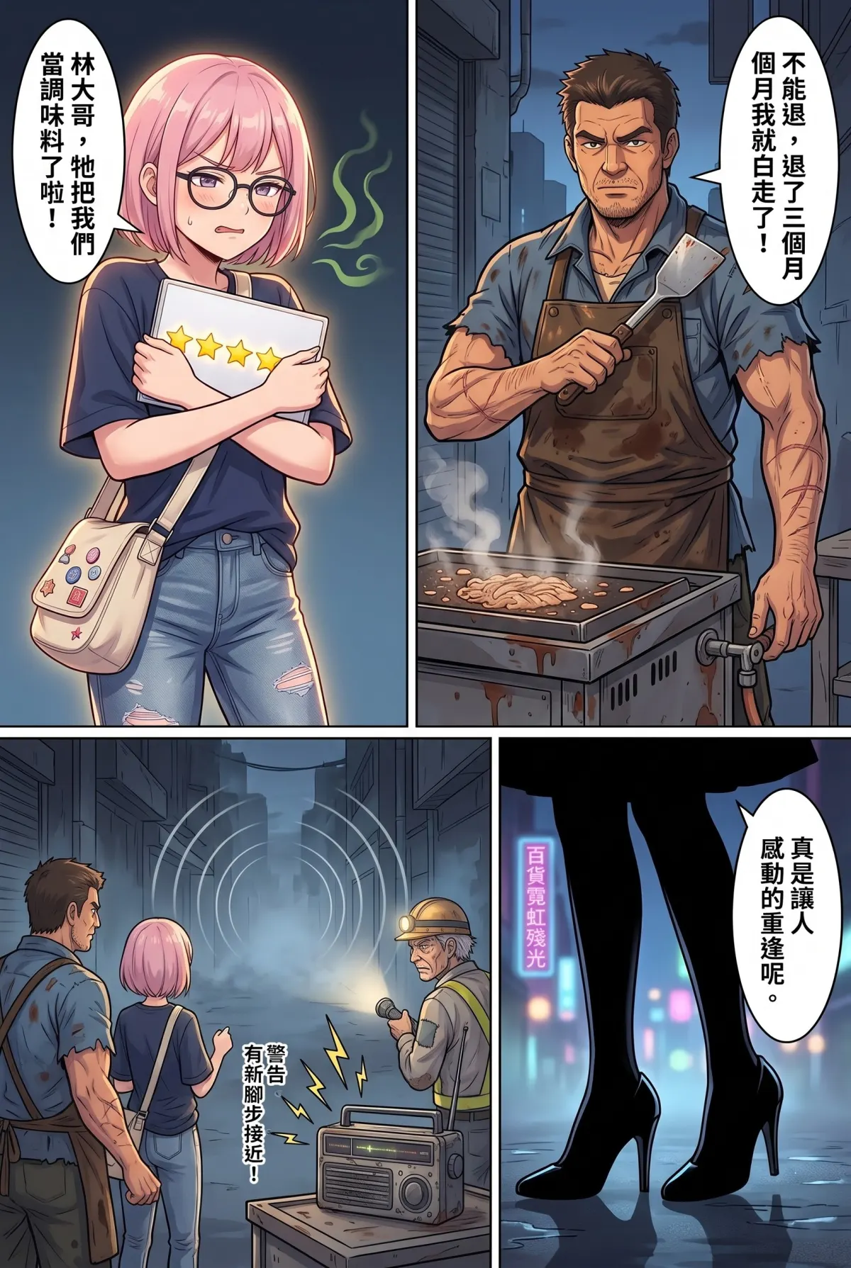 末日鐵板燒：老闆，喪屍要加辣嗎？ 第 9 集　末日鐵板燒：老闆，喪屍要加辣嗎？ - 第九章：中央廚房争夺戰 第 8 頁