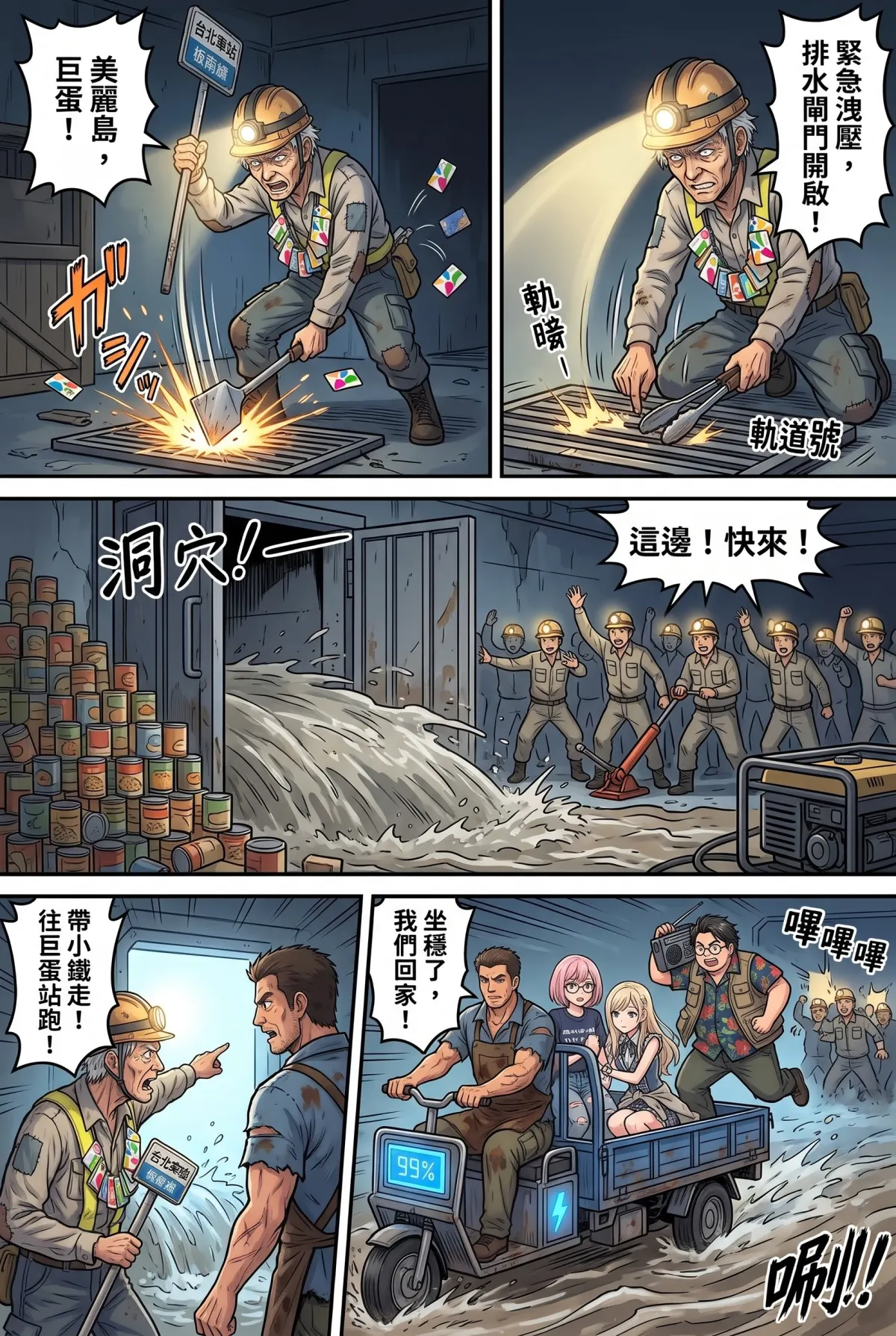 末日鐵板燒：老闆，喪屍要加辣嗎？ 第 9 集　末日鐵板燒：老闆，喪屍要加辣嗎？ - 第九章：中央廚房争夺戰 第 16 頁