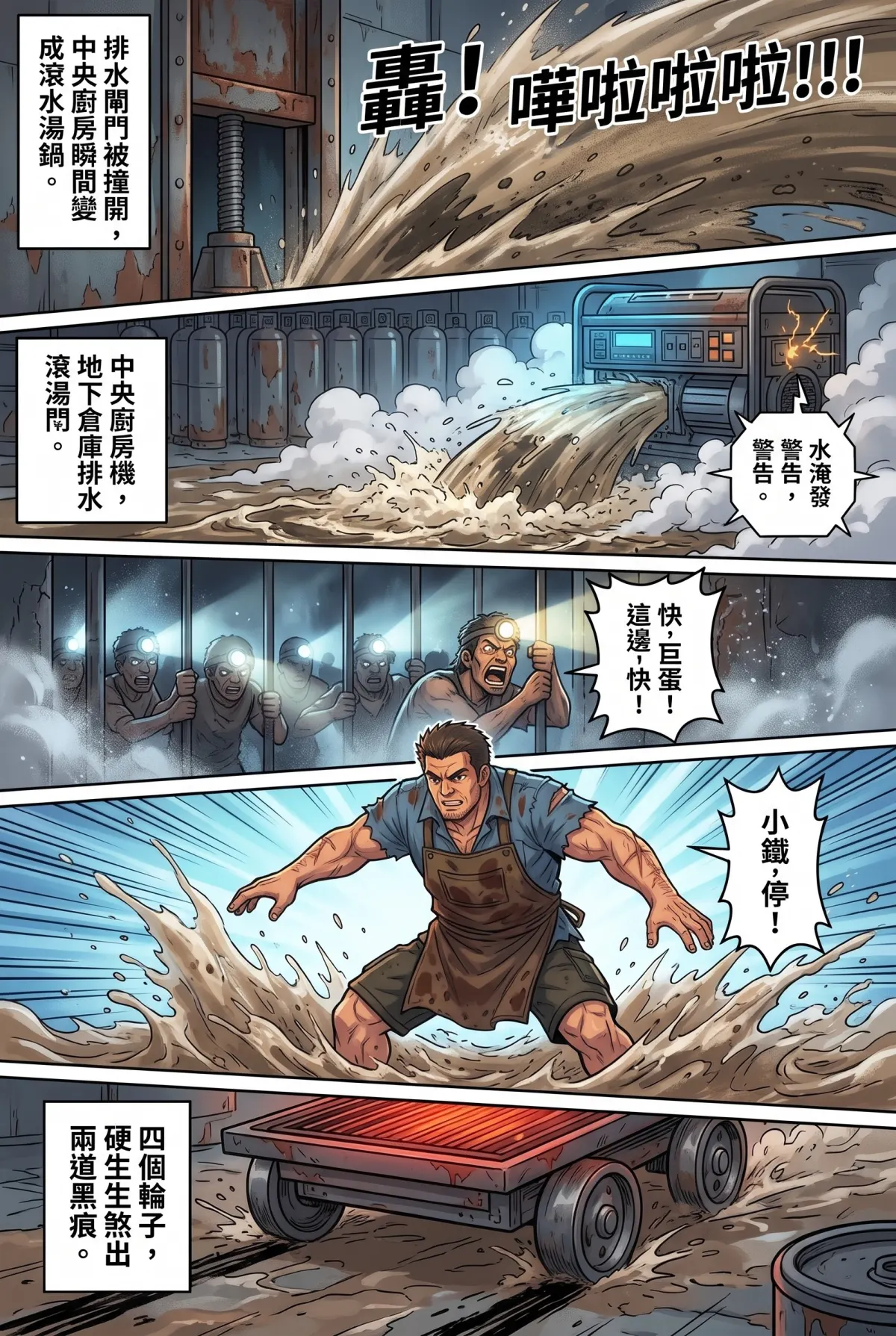 末日鐵板燒：老闆，喪屍要加辣嗎？ 第 10 集　末日鐵板燒：老闆，喪屍要加辣嗎？ - 第十章：鐵板還熱著，人就還活著 第 2 頁