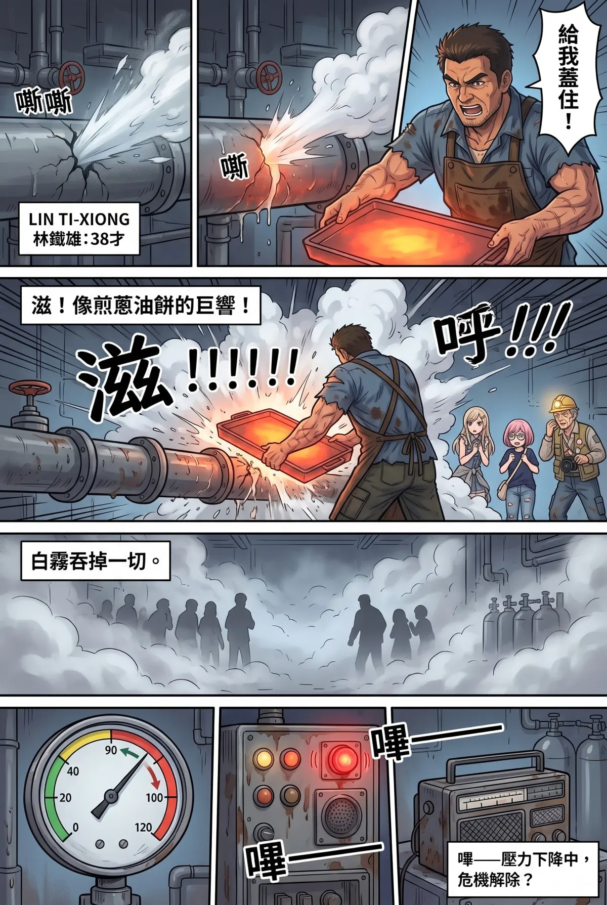 末日鐵板燒：老闆，喪屍要加辣嗎？ 第 10 集　末日鐵板燒：老闆，喪屍要加辣嗎？ - 第十章：鐵板還熱著，人就還活著 第 8 頁