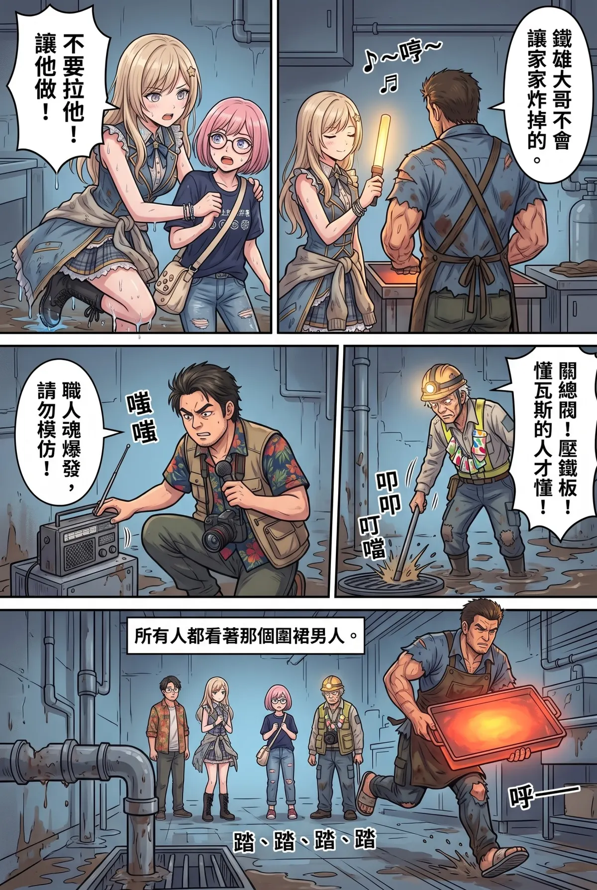 末日鐵板燒：老闆，喪屍要加辣嗎？ 第 10 集　末日鐵板燒：老闆，喪屍要加辣嗎？ - 第十章：鐵板還熱著，人就還活著 第 7 頁