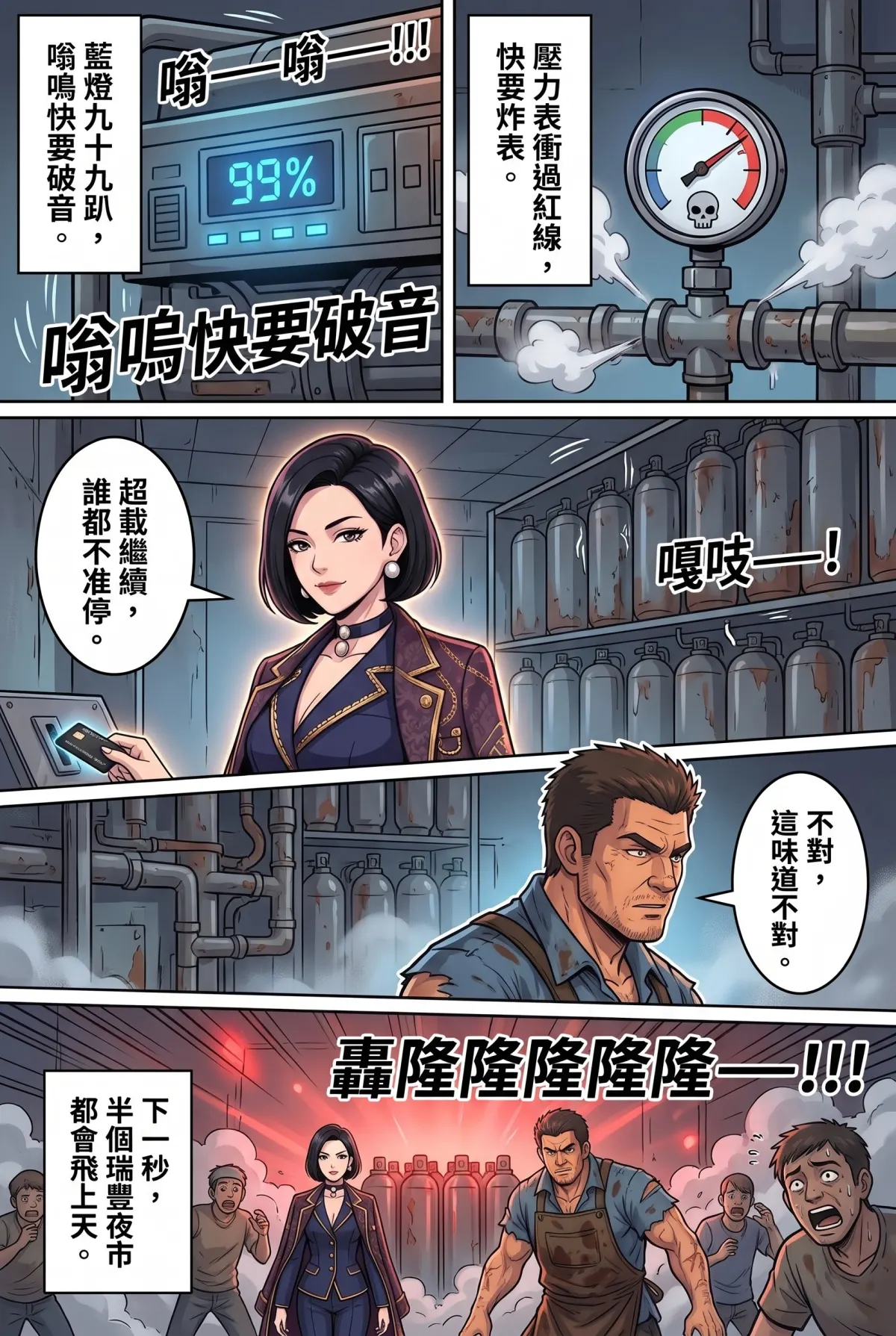 末日鐵板燒：老闆，喪屍要加辣嗎？ 第 10 集　末日鐵板燒：老闆，喪屍要加辣嗎？ - 第十章：鐵板還熱著，人就還活著 第 3 頁