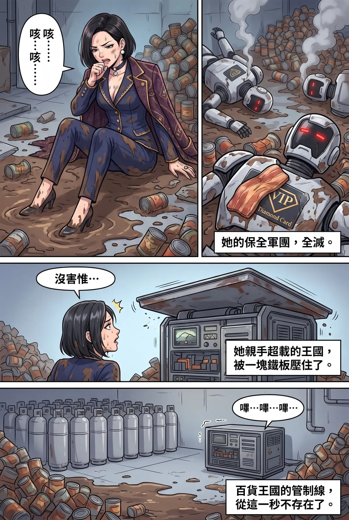 末日鐵板燒：老闆，喪屍要加辣嗎？ 第 10 集　末日鐵板燒：老闆，喪屍要加辣嗎？ - 第十章：鐵板還熱著，人就還活著 第 11 頁