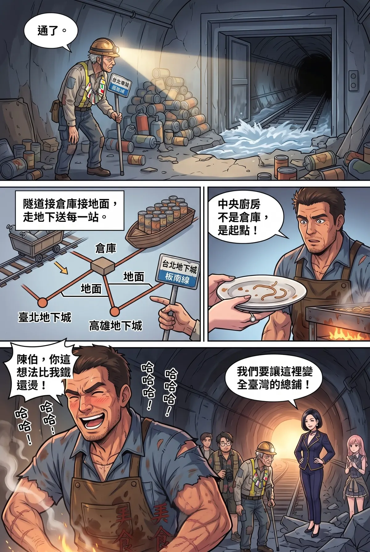 末日鐵板燒：老闆，喪屍要加辣嗎？ 第 10 集　末日鐵板燒：老闆，喪屍要加辣嗎？ - 第十章：鐵板還熱著，人就還活著 第 15 頁