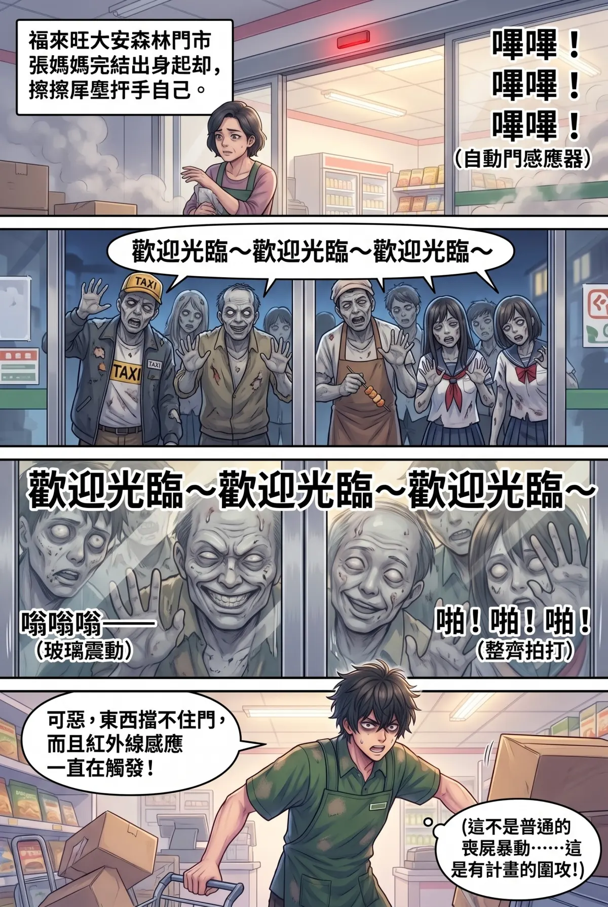歡迎光臨末日堡壘：大夜班店員的過期食品求生指南 第 1 集　歡迎光臨末日堡壘：大夜班店員的過期食品求生指南 - 歡迎光臨，地獄大夜班 第 14 頁
