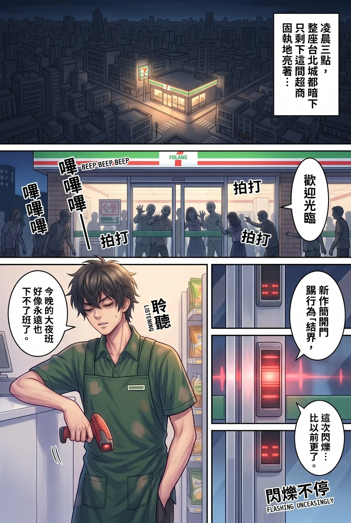 歡迎光臨末日堡壘：大夜班店員的過期食品求生指南 第 1 集　歡迎光臨末日堡壘：大夜班店員的過期食品求生指南 - 歡迎光臨，地獄大夜班 第 19 頁