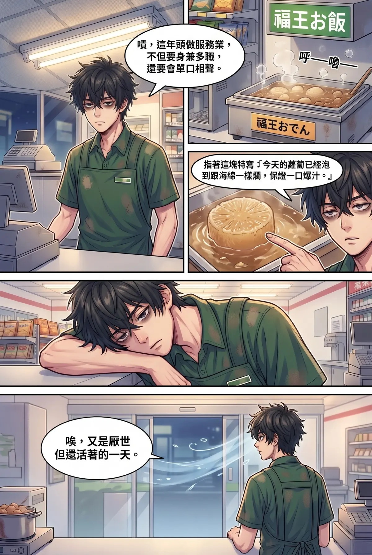 歡迎光臨末日堡壘：大夜班店員的過期食品求生指南 第 1 集　歡迎光臨末日堡壘：大夜班店員的過期食品求生指南 - 歡迎光臨，地獄大夜班 第 3 頁