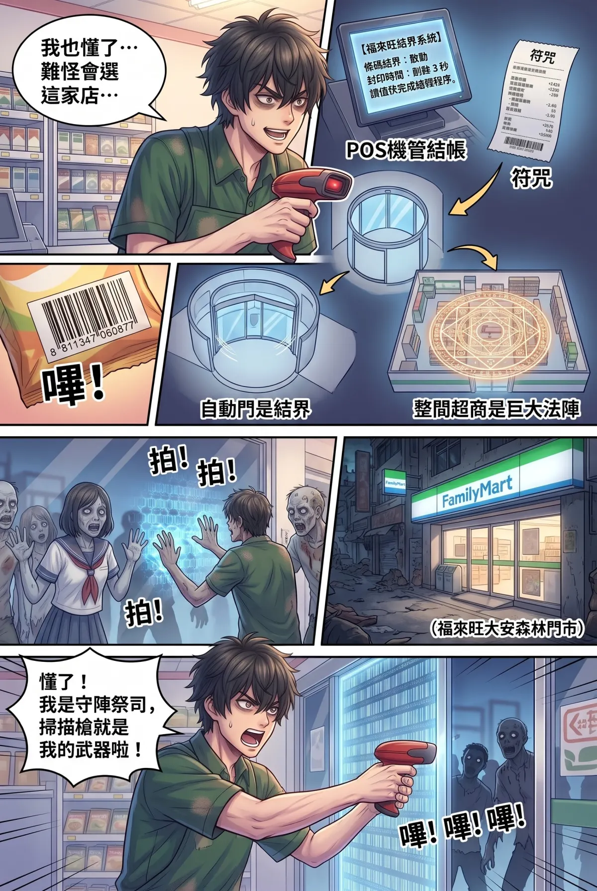 歡迎光臨末日堡壘：大夜班店員的過期食品求生指南 第 1 集　歡迎光臨末日堡壘：大夜班店員的過期食品求生指南 - 歡迎光臨，地獄大夜班 第 17 頁