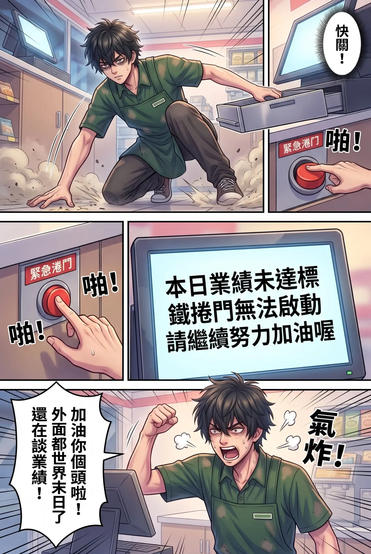 歡迎光臨末日堡壘：大夜班店員的過期食品求生指南 第 1 集　歡迎光臨末日堡壘：大夜班店員的過期食品求生指南 - 歡迎光臨，地獄大夜班 第 11 頁
