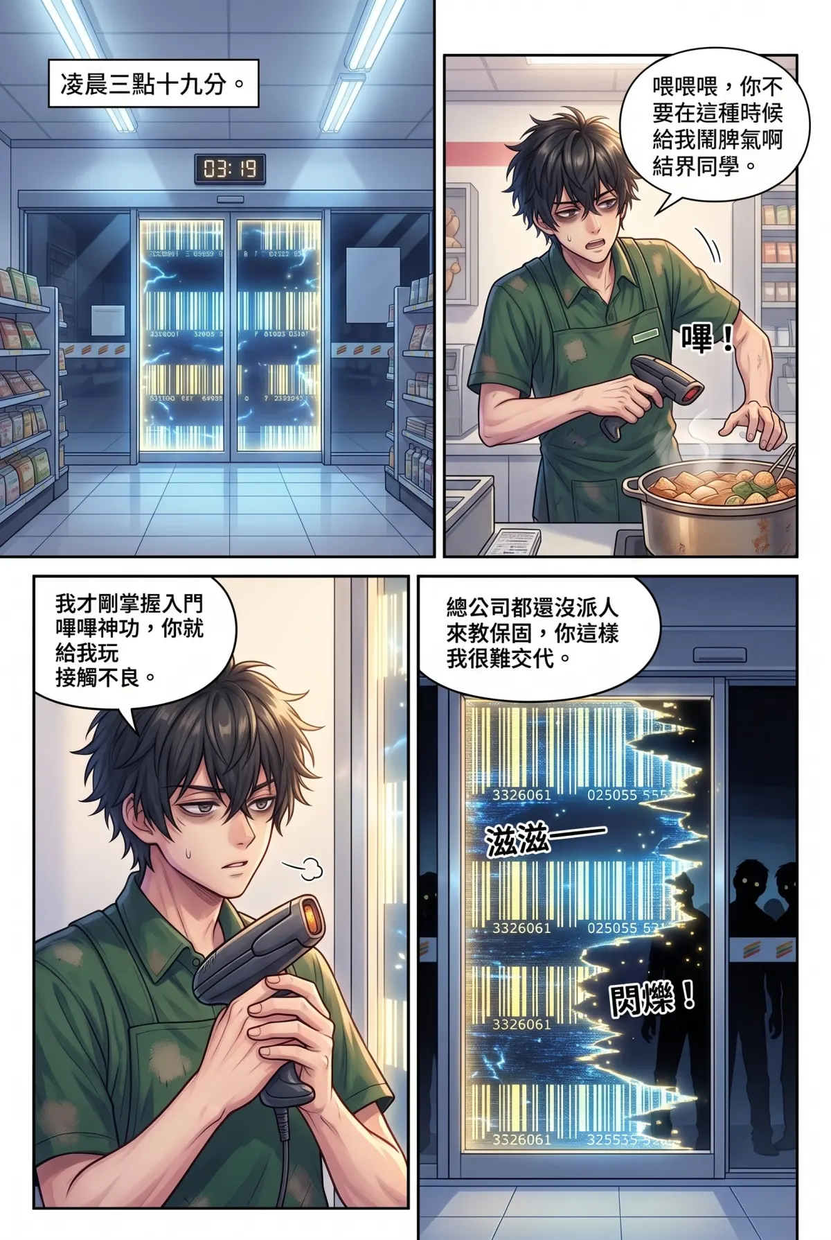 歡迎光臨末日堡壘：大夜班店員的過期食品求生指南 第 2 集　歡迎光臨末日堡壘：大夜班店員的過期食品求生指南 - 鑽石級會員與廢柴醫學生 第 2 頁