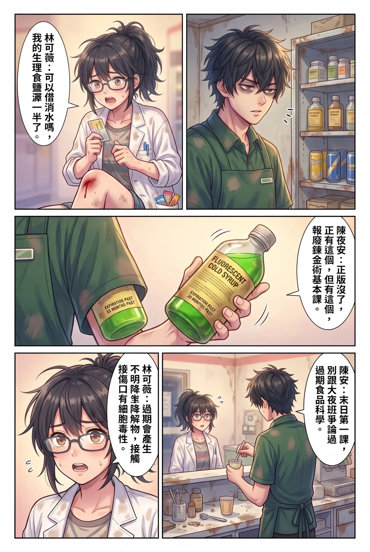 歡迎光臨末日堡壘：大夜班店員的過期食品求生指南 第 2 集　歡迎光臨末日堡壘：大夜班店員的過期食品求生指南 - 鑽石級會員與廢柴醫學生 第 15 頁