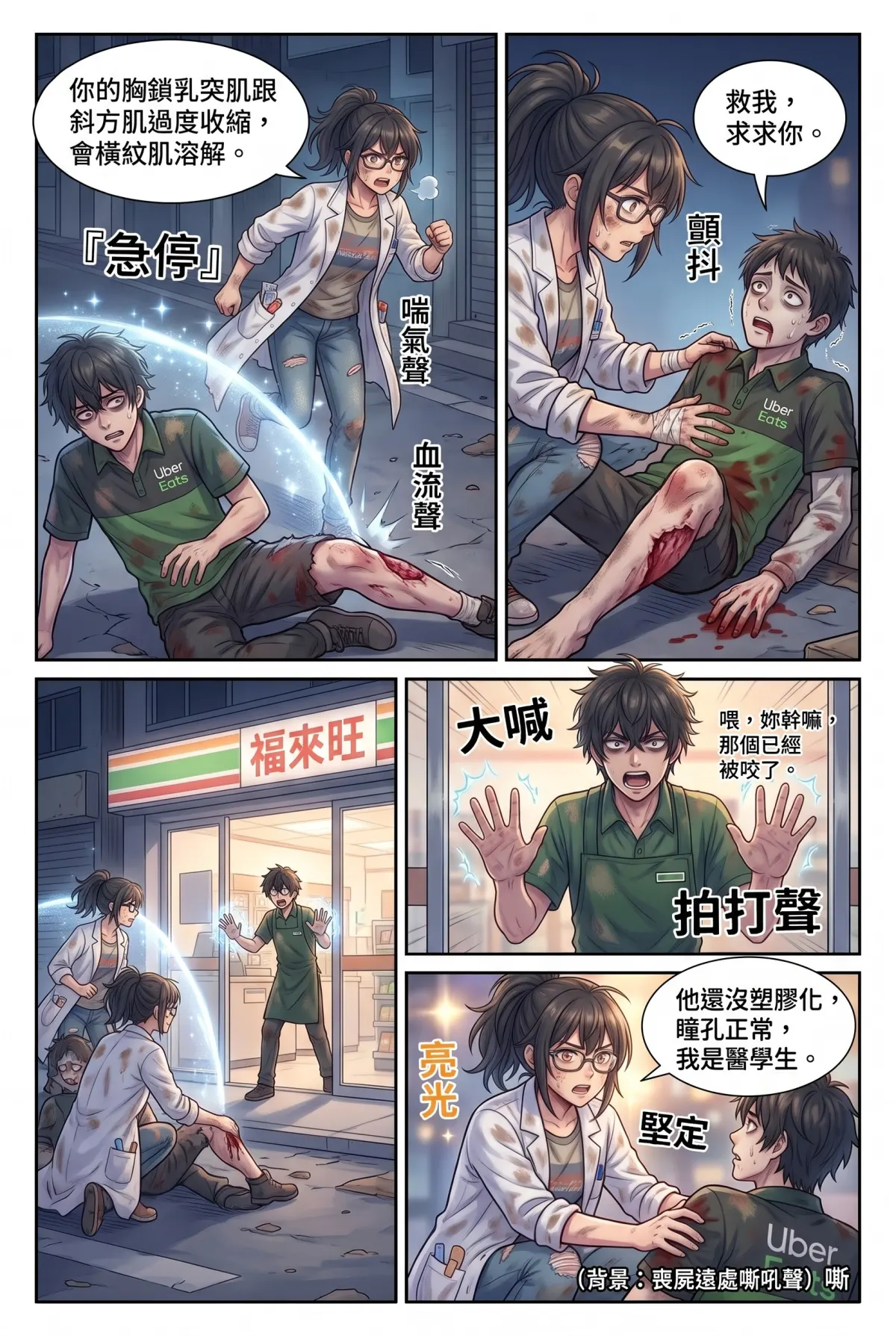 歡迎光臨末日堡壘：大夜班店員的過期食品求生指南 第 2 集　歡迎光臨末日堡壘：大夜班店員的過期食品求生指南 - 鑽石級會員與廢柴醫學生 第 7 頁
