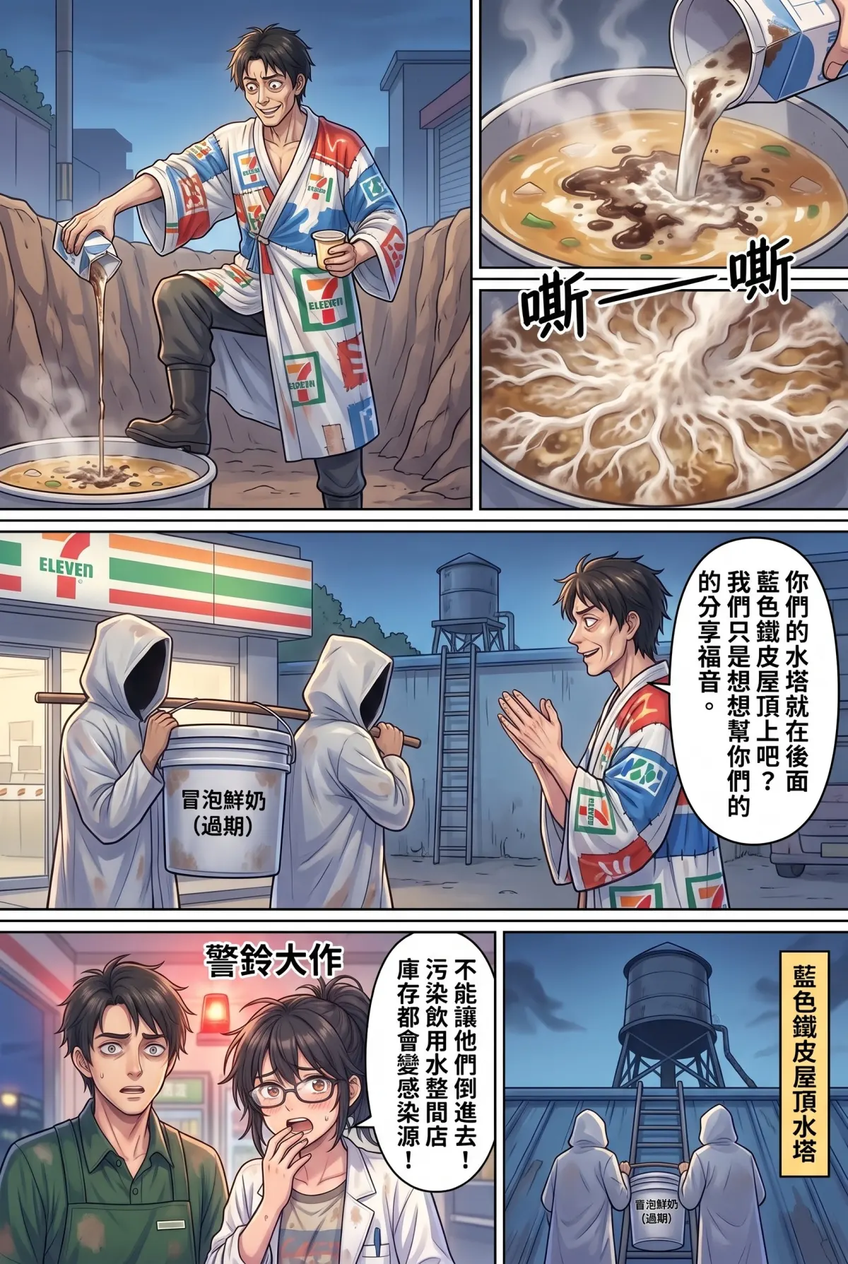 歡迎光臨末日堡壘：大夜班店員的過期食品求生指南 第 5 集　歡迎光臨末日堡壘：大夜班店員的過期食品求生指南 - 發酵布丁與鮮度教團 第 10 頁