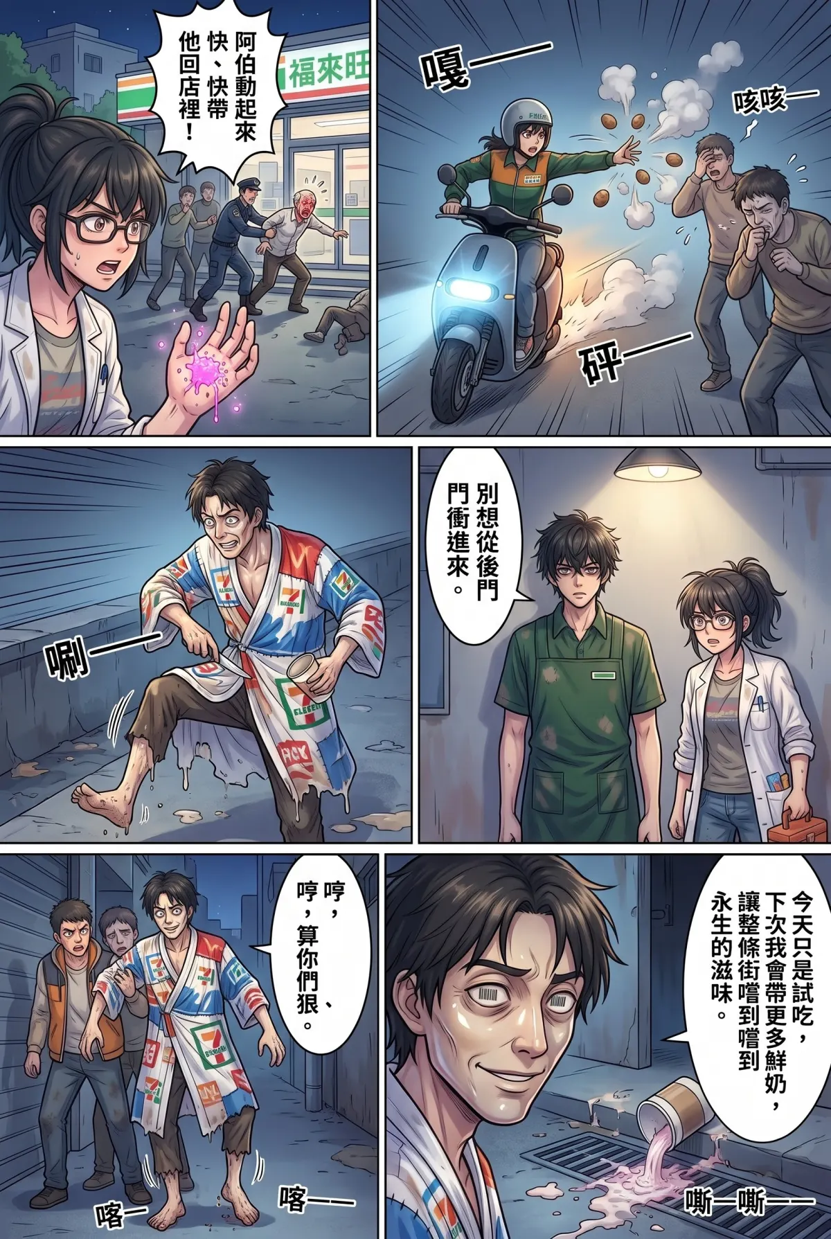歡迎光臨末日堡壘：大夜班店員的過期食品求生指南 第 5 集　歡迎光臨末日堡壘：大夜班店員的過期食品求生指南 - 發酵布丁與鮮度教團 第 17 頁