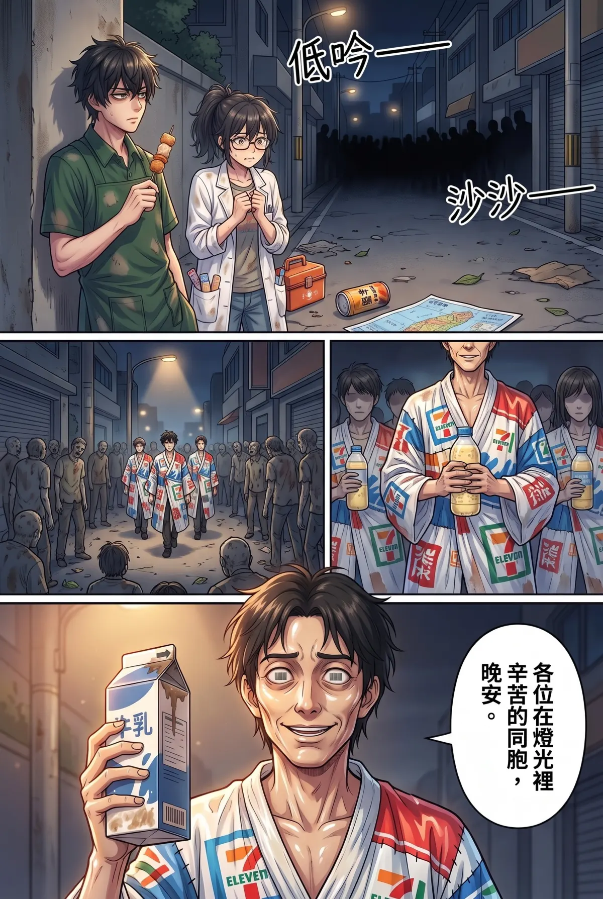 歡迎光臨末日堡壘：大夜班店員的過期食品求生指南 第 5 集　歡迎光臨末日堡壘：大夜班店員的過期食品求生指南 - 發酵布丁與鮮度教團 第 6 頁