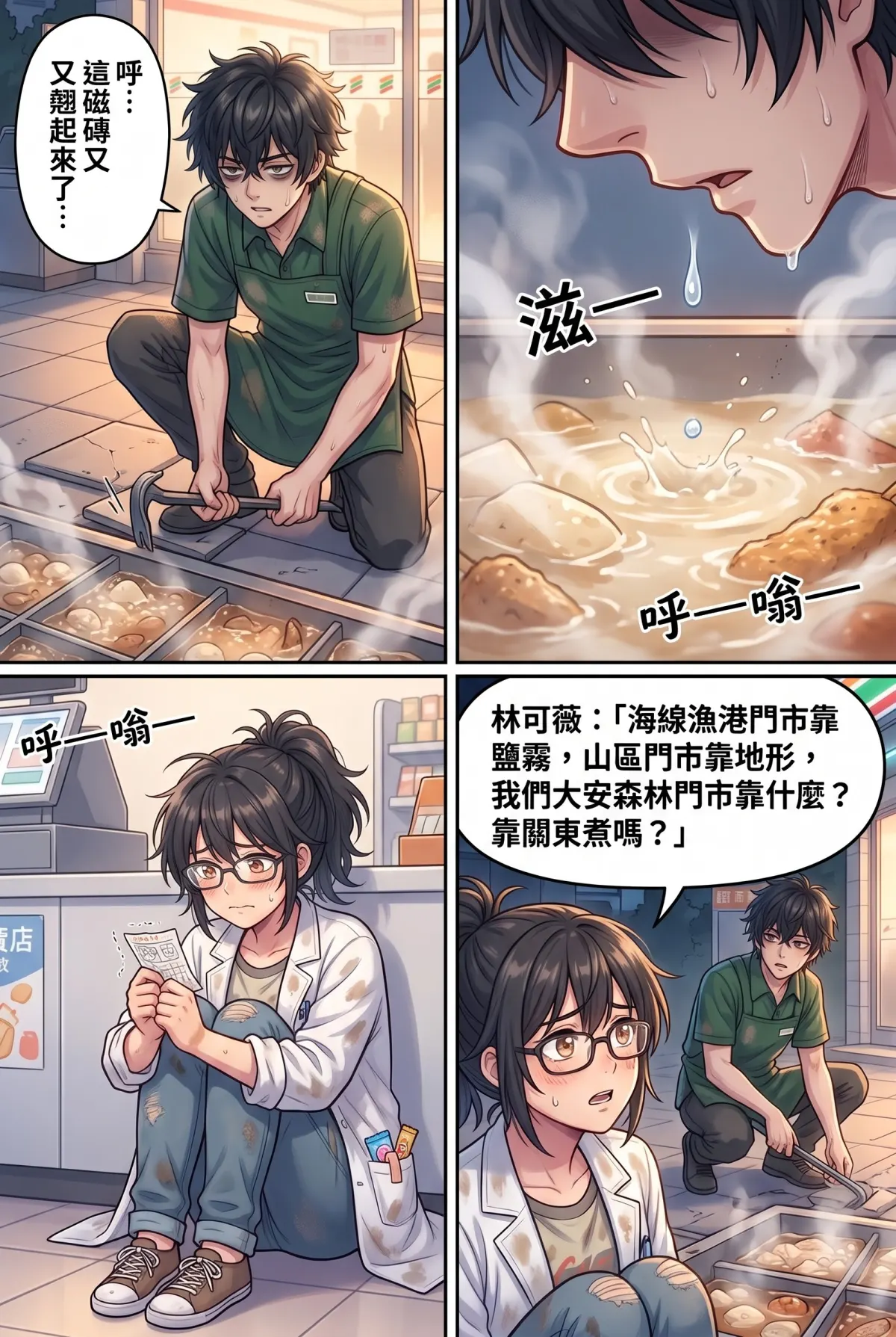 歡迎光臨末日堡壘：大夜班店員的過期食品求生指南 第 5 集　歡迎光臨末日堡壘：大夜班店員的過期食品求生指南 - 發酵布丁與鮮度教團 第 2 頁