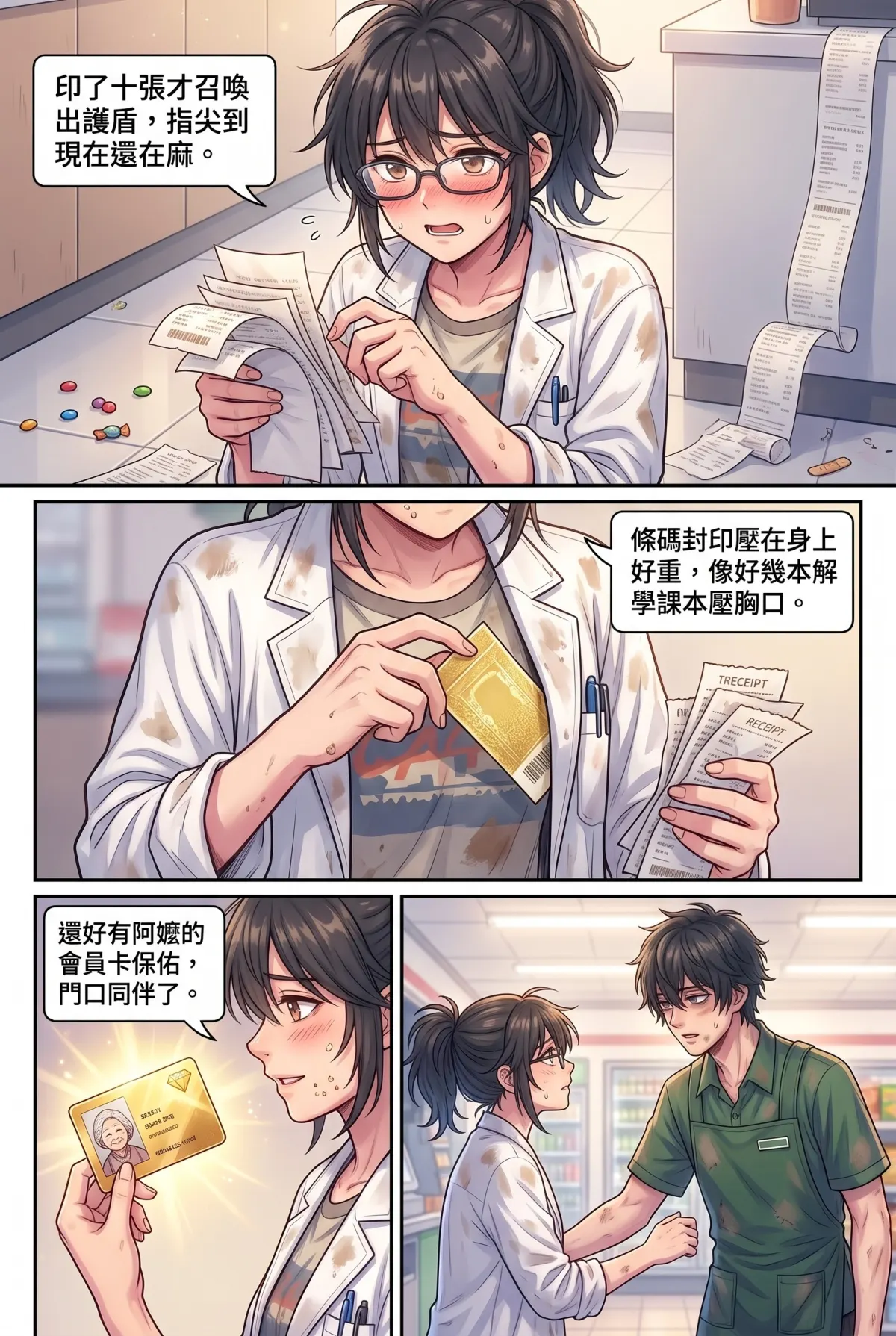 歡迎光臨末日堡壘：大夜班店員的過期食品求生指南 第 7 集　歡迎光臨末日堡壘：大夜班店員的過期食品求生指南 - 環島集章，啟程 第 4 頁