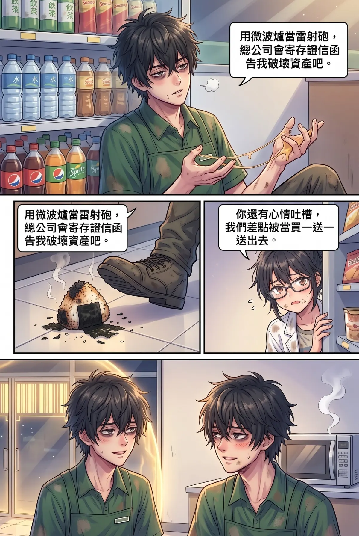 歡迎光臨末日堡壘：大夜班店員的過期食品求生指南 第 7 集　歡迎光臨末日堡壘：大夜班店員的過期食品求生指南 - 環島集章，啟程 第 3 頁