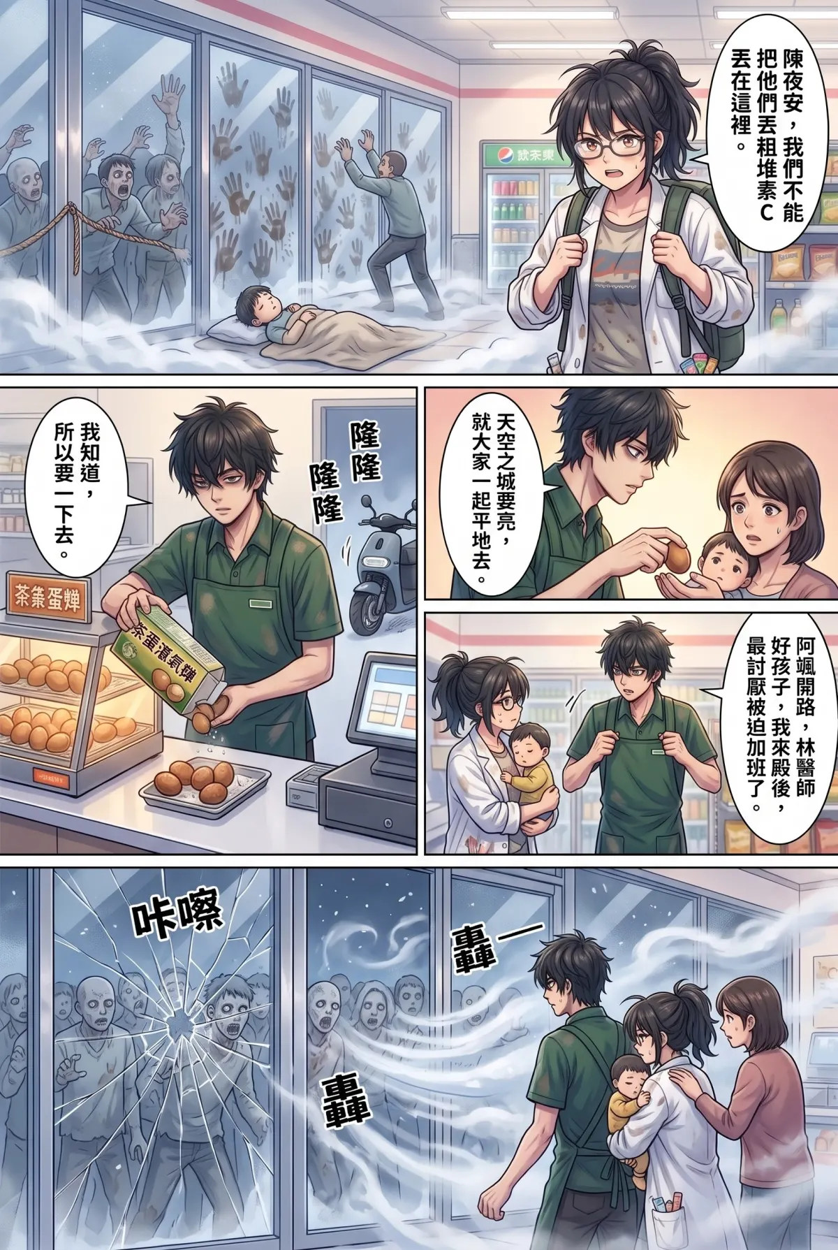 歡迎光臨末日堡壘：大夜班店員的過期食品求生指南 第 8 集　歡迎光臨末日堡壘：大夜班店員的過期食品求生指南 - 玉山天空之城的背叛 第 18 頁