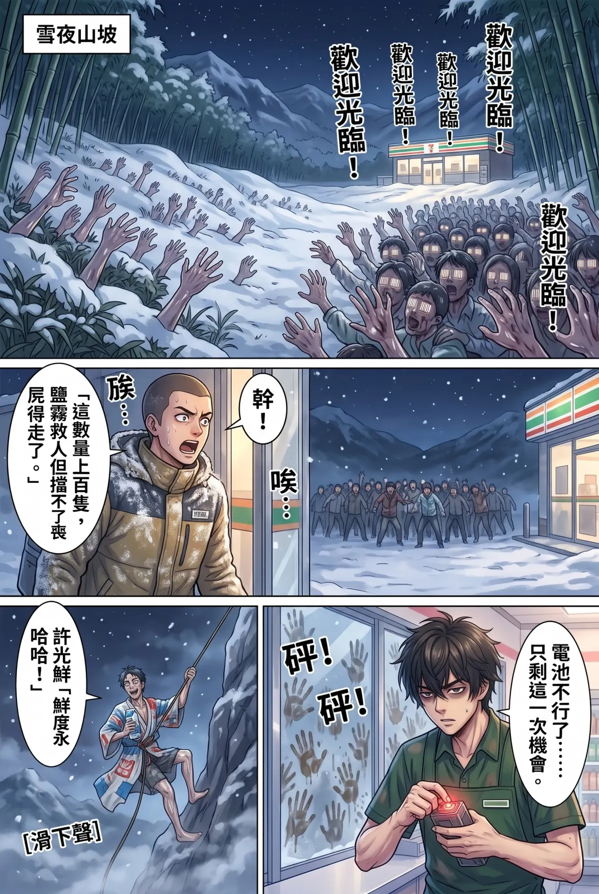 歡迎光臨末日堡壘：大夜班店員的過期食品求生指南 第 8 集　歡迎光臨末日堡壘：大夜班店員的過期食品求生指南 - 玉山天空之城的背叛 第 17 頁
