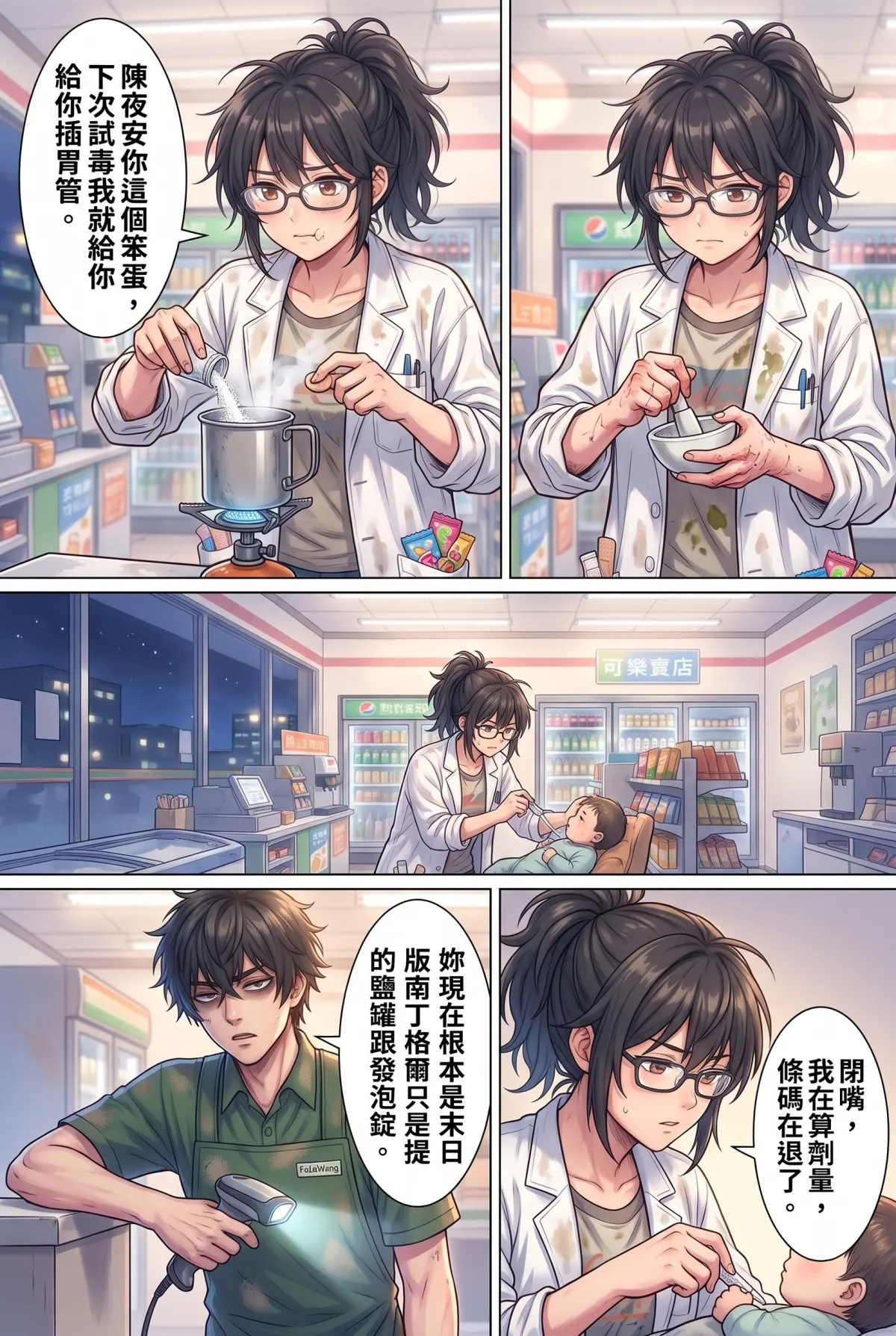 歡迎光臨末日堡壘：大夜班店員的過期食品求生指南 第 8 集　歡迎光臨末日堡壘：大夜班店員的過期食品求生指南 - 玉山天空之城的背叛 第 15 頁