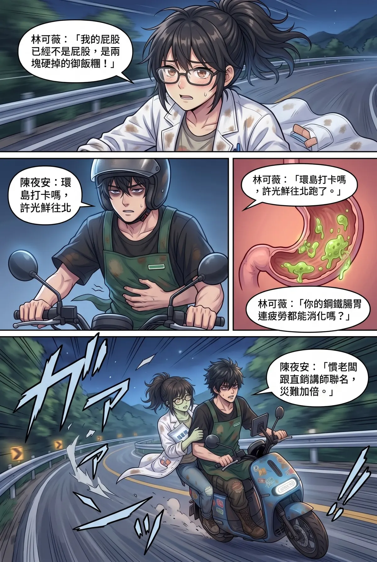歡迎光臨末日堡壘：大夜班店員的過期食品求生指南 第 9 集　歡迎光臨末日堡壘：大夜班店員的過期食品求生指南 - 全台大促銷，最終歡迎光臨 第 3 頁