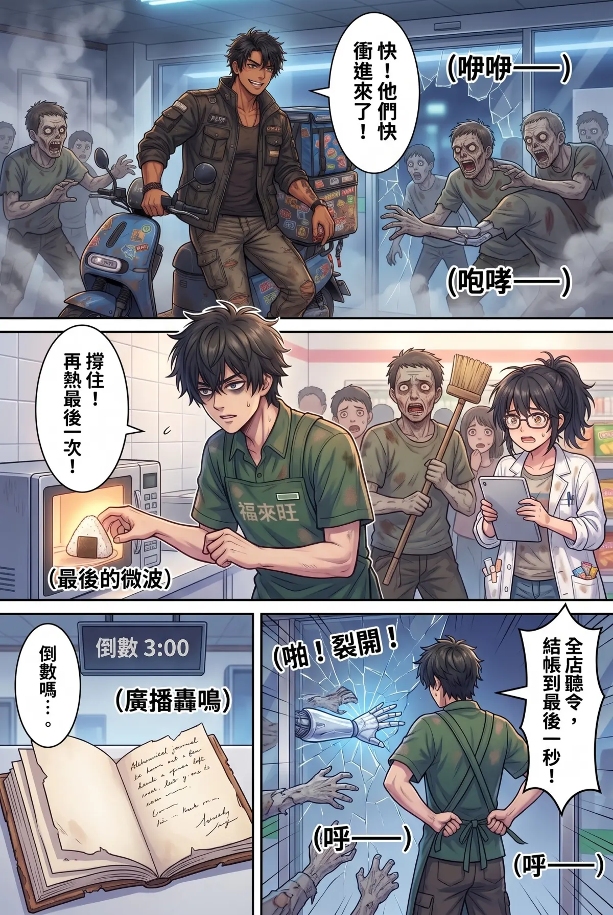 歡迎光臨末日堡壘：大夜班店員的過期食品求生指南 第 9 集　歡迎光臨末日堡壘：大夜班店員的過期食品求生指南 - 全台大促銷，最終歡迎光臨 第 19 頁