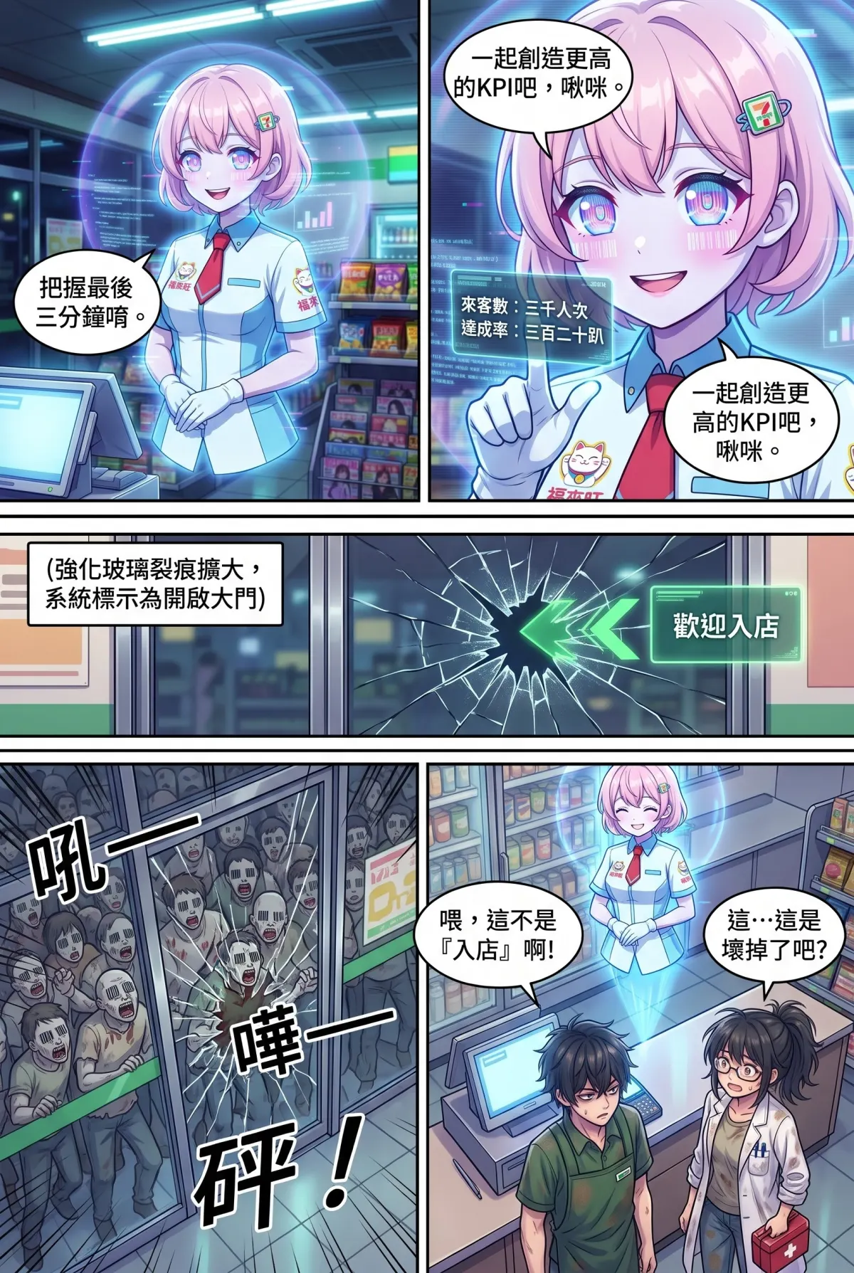歡迎光臨末日堡壘：大夜班店員的過期食品求生指南 第 10 集　歡迎光臨末日堡壘：大夜班店員的過期食品求生指南 - 過期食品求生指南的最後一頁 第 4 頁