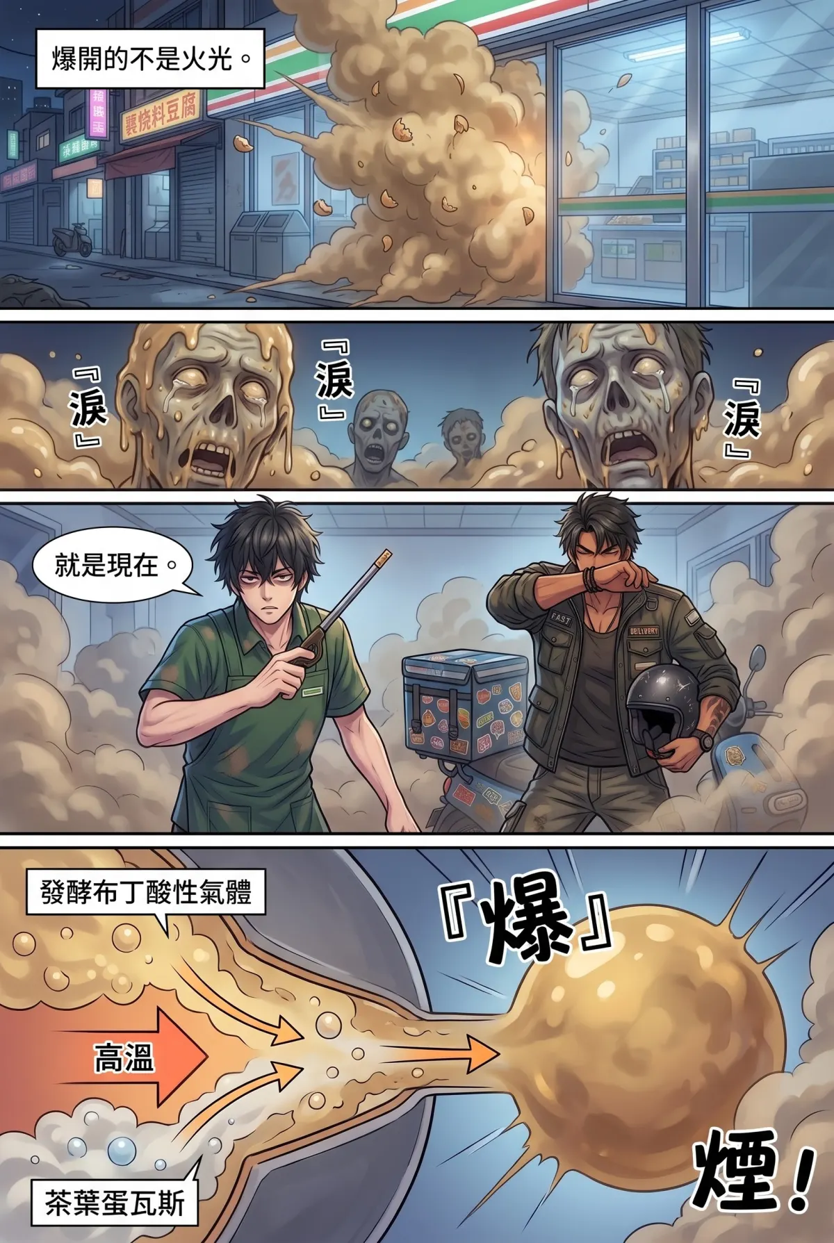 歡迎光臨末日堡壘：大夜班店員的過期食品求生指南 第 10 集　歡迎光臨末日堡壘：大夜班店員的過期食品求生指南 - 過期食品求生指南的最後一頁 第 11 頁