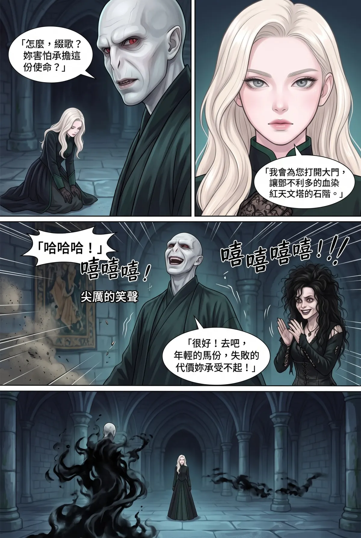 白金荊棘 史萊特林的大小姐 第 1 集　白金荊棘 - 第一章：白金荊棘的冠冕 第 16 頁