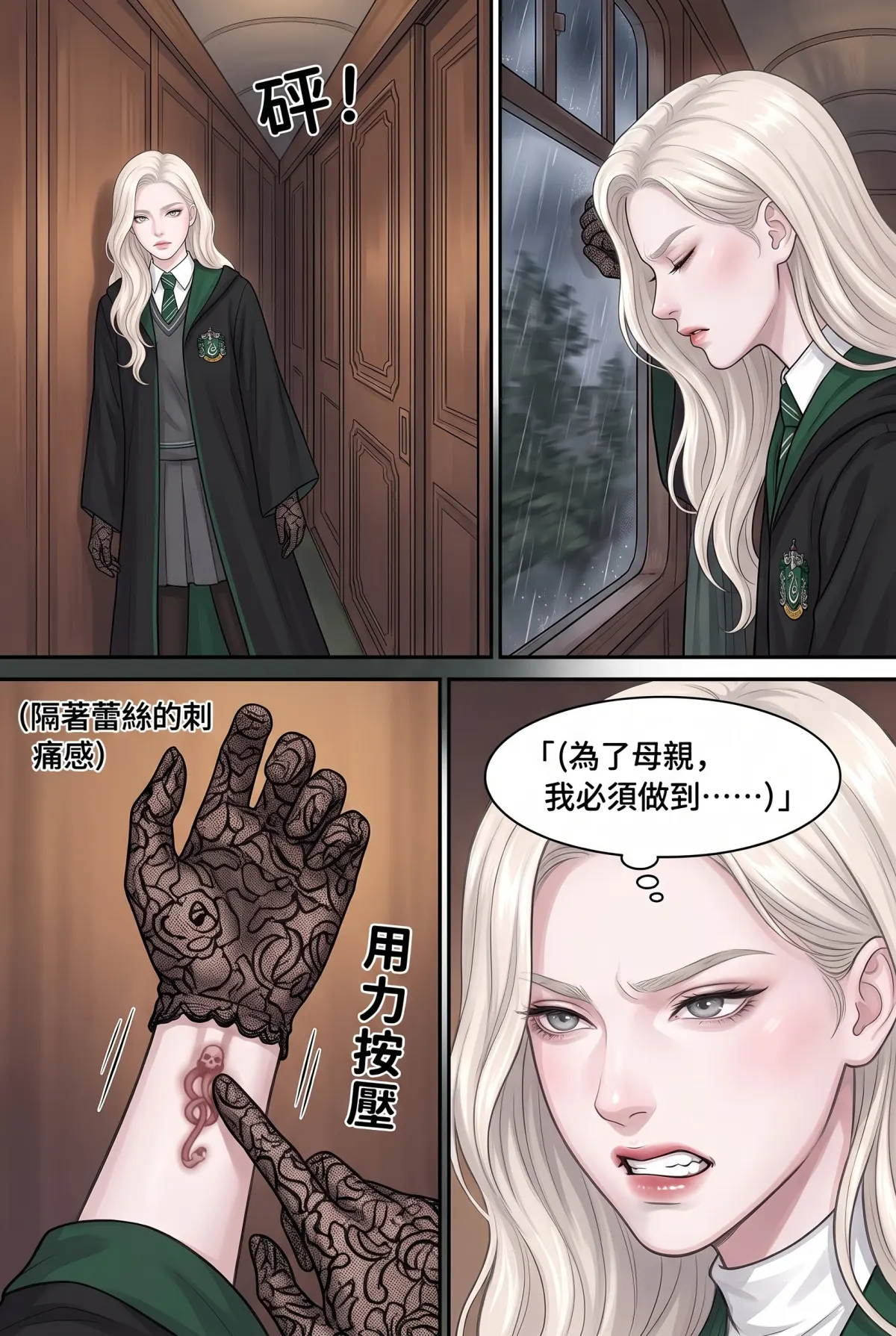 白金荊棘 史萊特林的大小姐 第 2 集　白金荊棘 - 第二章：迷霧深處的鋒芒 第 7 頁