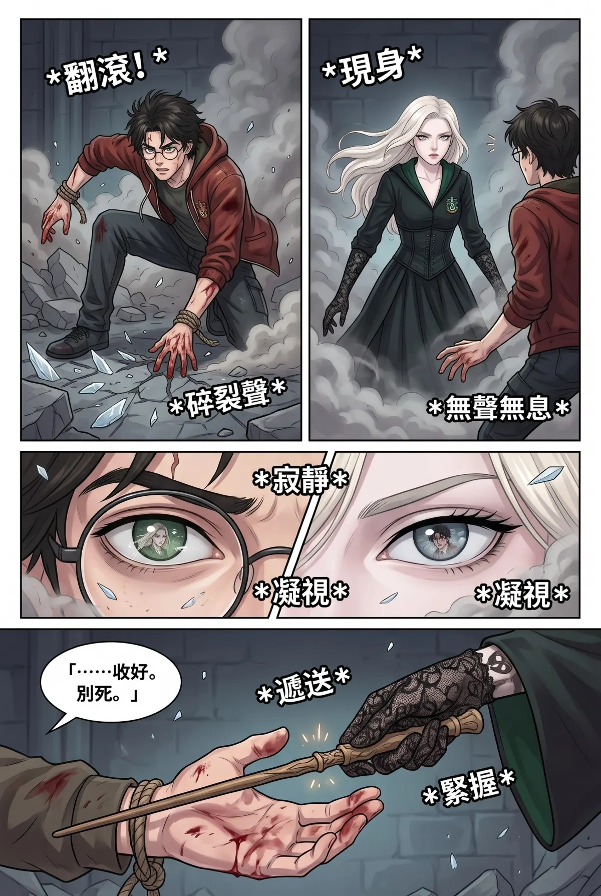 白金荊棘 史萊特林的大小姐 第 7 集　白金荊棘 - 第七章：莊園審判與血脈反噬 第 13 頁