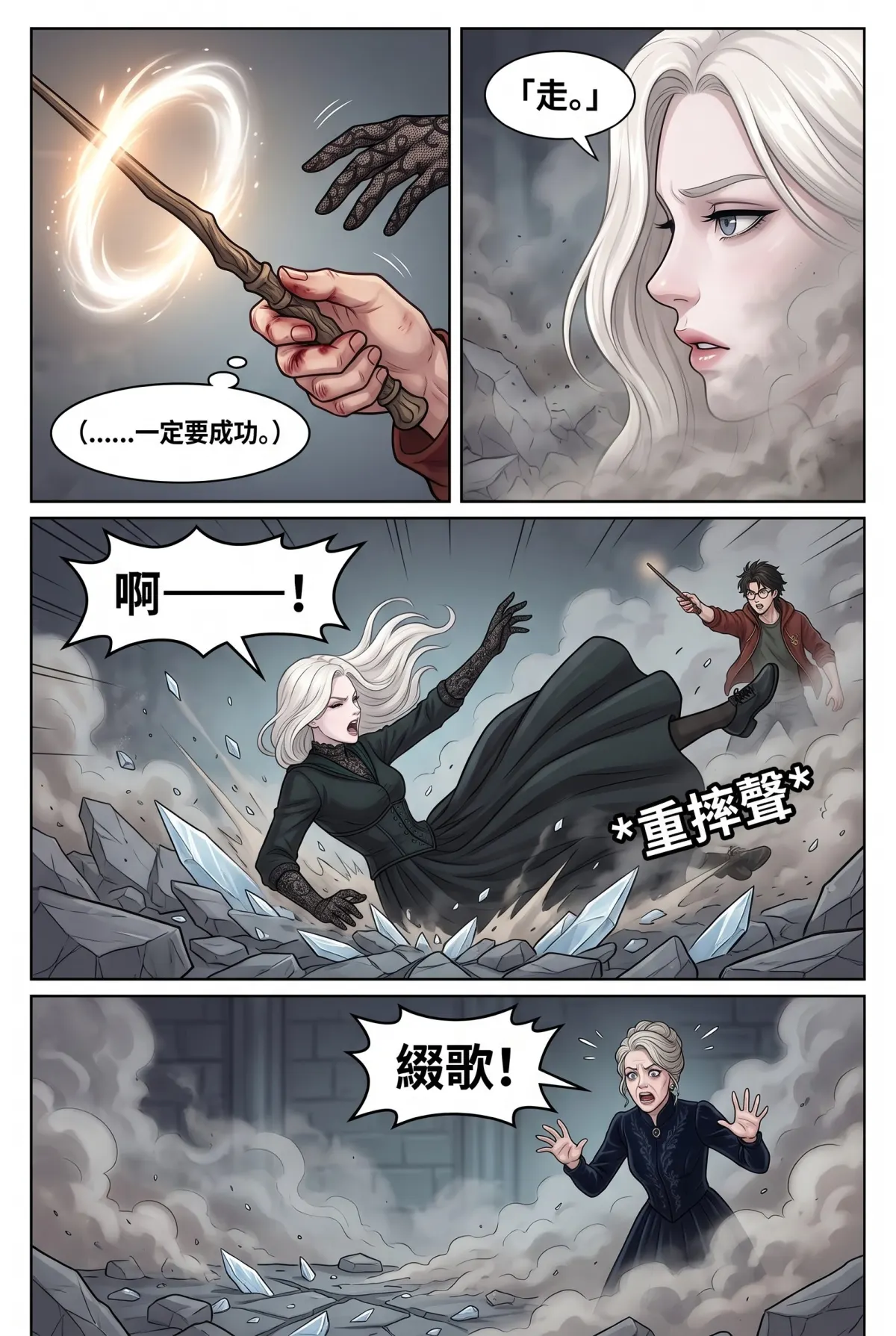 白金荊棘 史萊特林的大小姐 第 7 集　白金荊棘 - 第七章：莊園審判與血脈反噬 第 14 頁