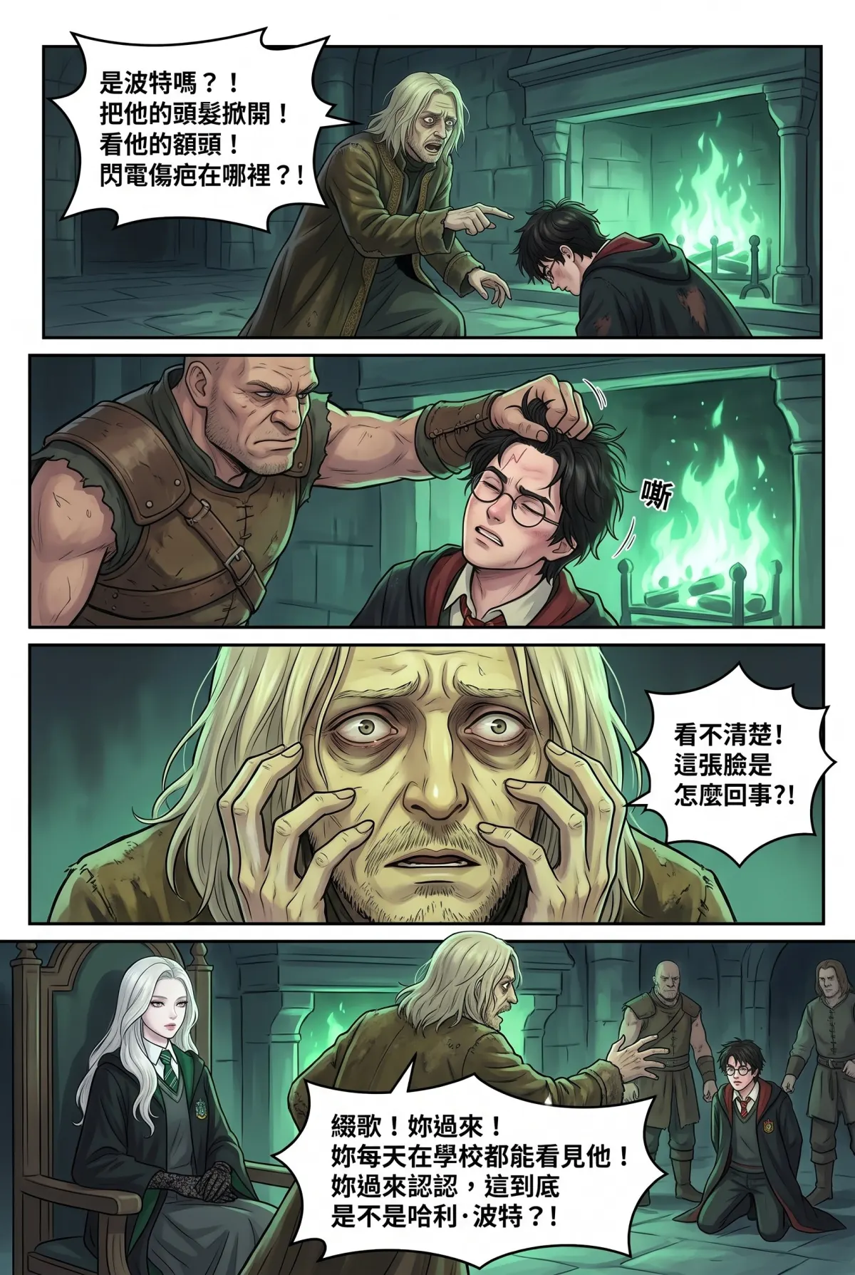 白金荊棘 史萊特林的大小姐 第 7 集　白金荊棘 - 第七章：莊園審判與血脈反噬 第 6 頁