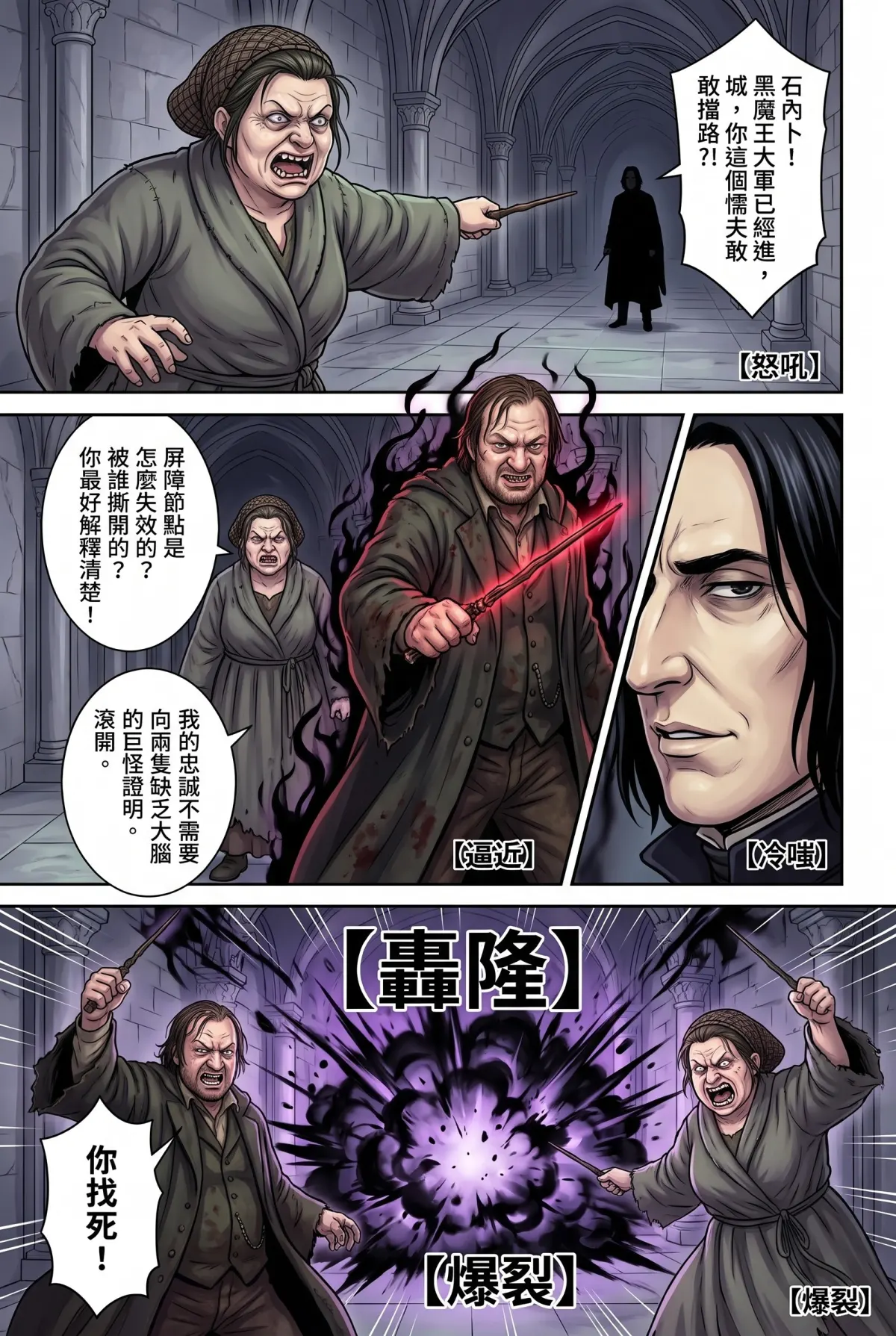 白金荊棘 史萊特林的大小姐 第 9 集　白金荊棘 - 第九章：烈火焚城與白金殉道 第 4 頁
