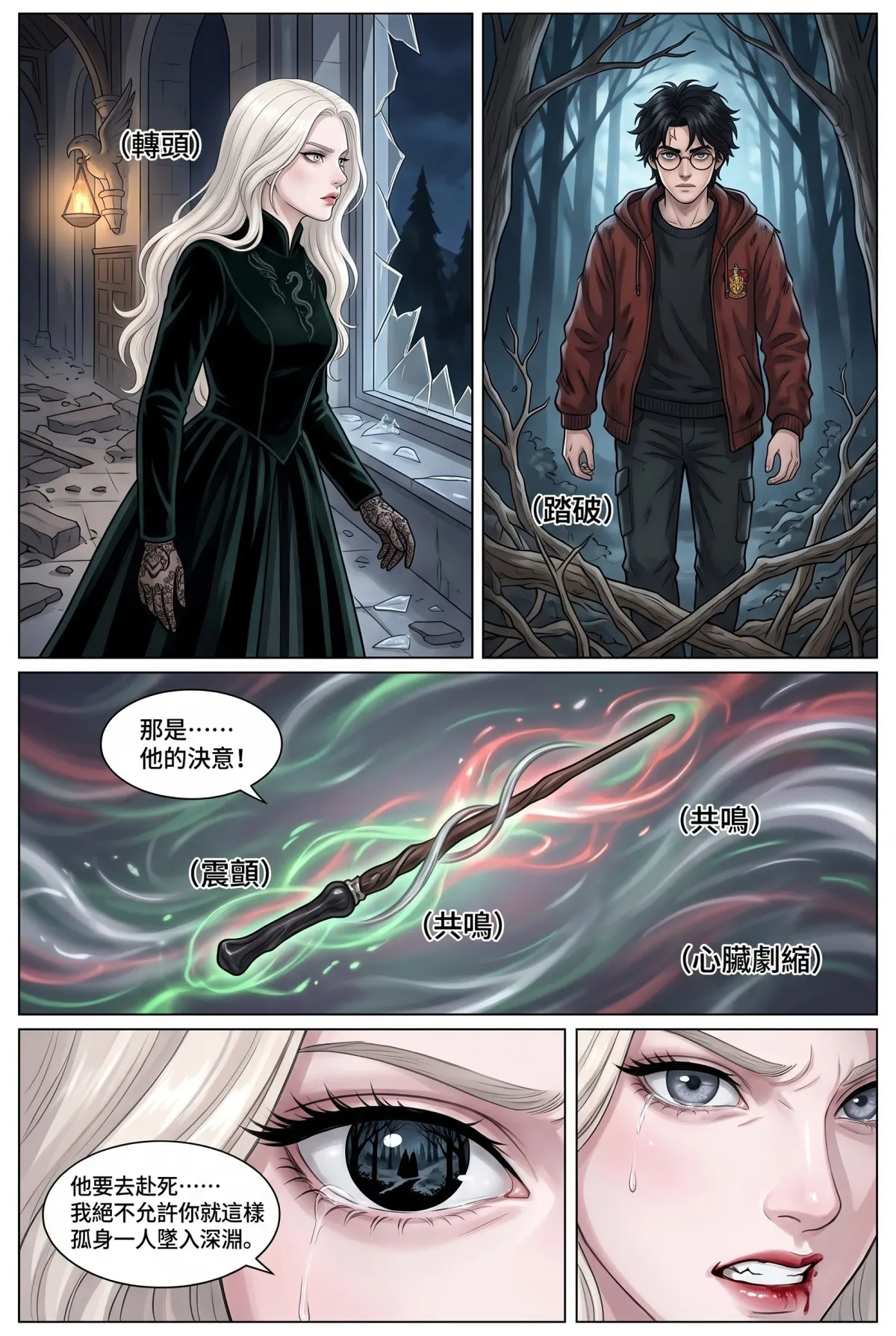 白金荊棘 史萊特林的大小姐 第 9 集　白金荊棘 - 第九章：烈火焚城與白金殉道 第 16 頁