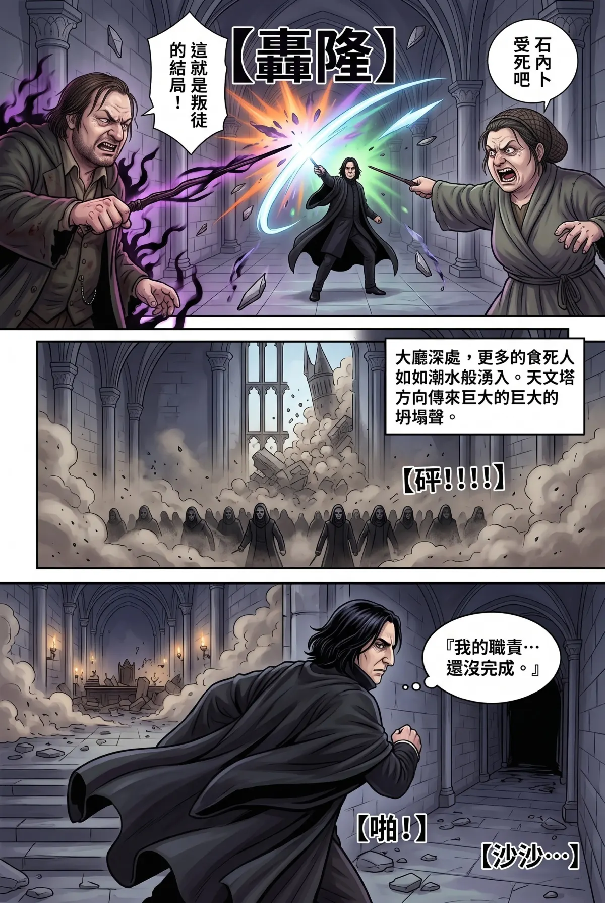 白金荊棘 史萊特林的大小姐 第 9 集　白金荊棘 - 第九章：烈火焚城與白金殉道 第 5 頁