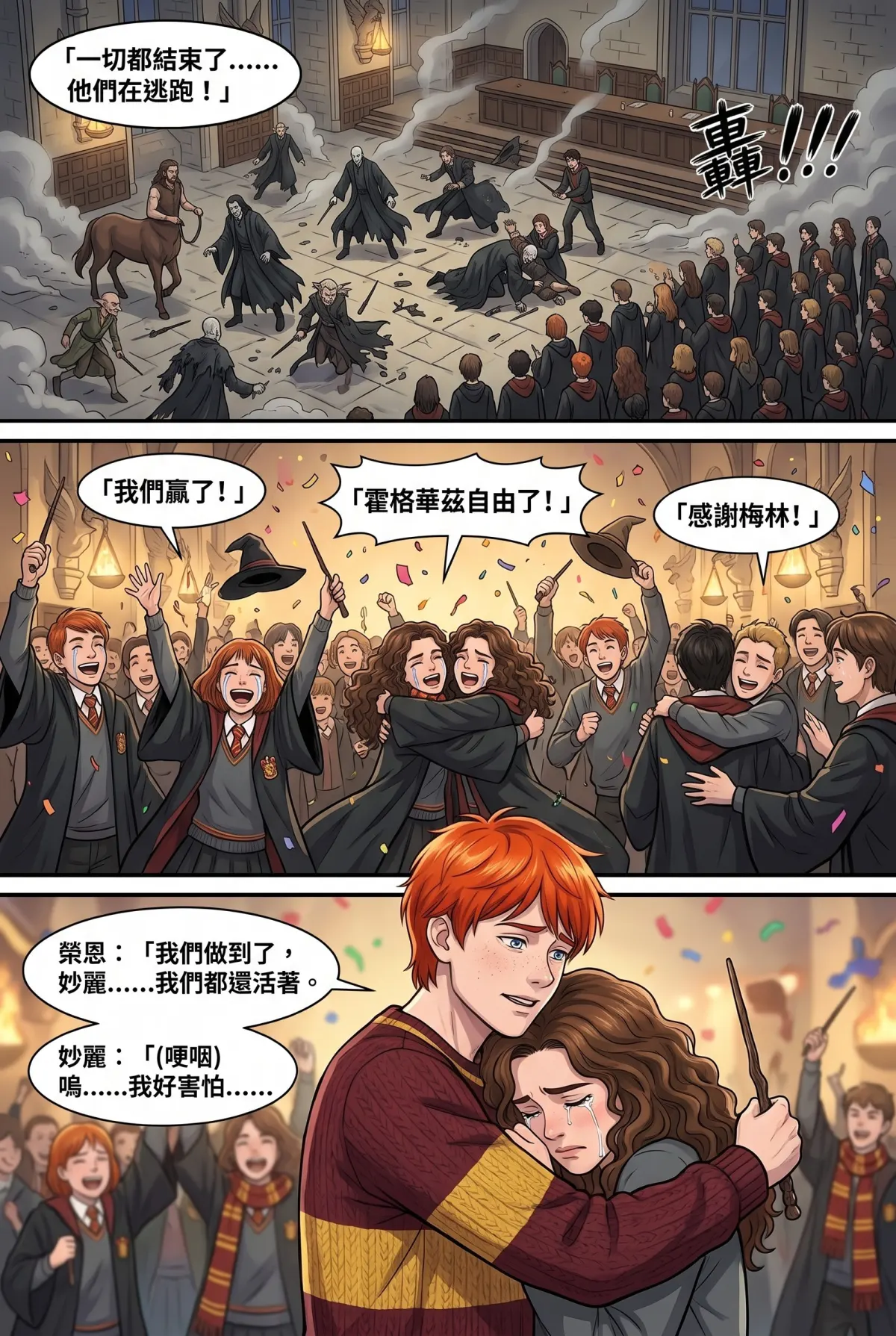 白金荊棘 史萊特林的大小姐 第 10 集　白金荊棘 - 第十章：晨曦廢墟與荊棘破曉 第 13 頁