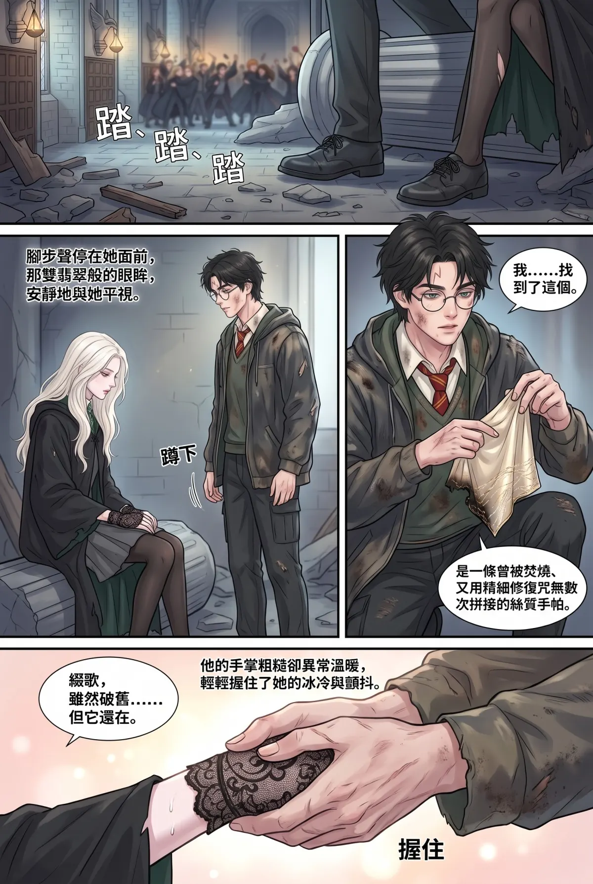 白金荊棘 史萊特林的大小姐 第 10 集　白金荊棘 - 第十章：晨曦廢墟與荊棘破曉 第 15 頁