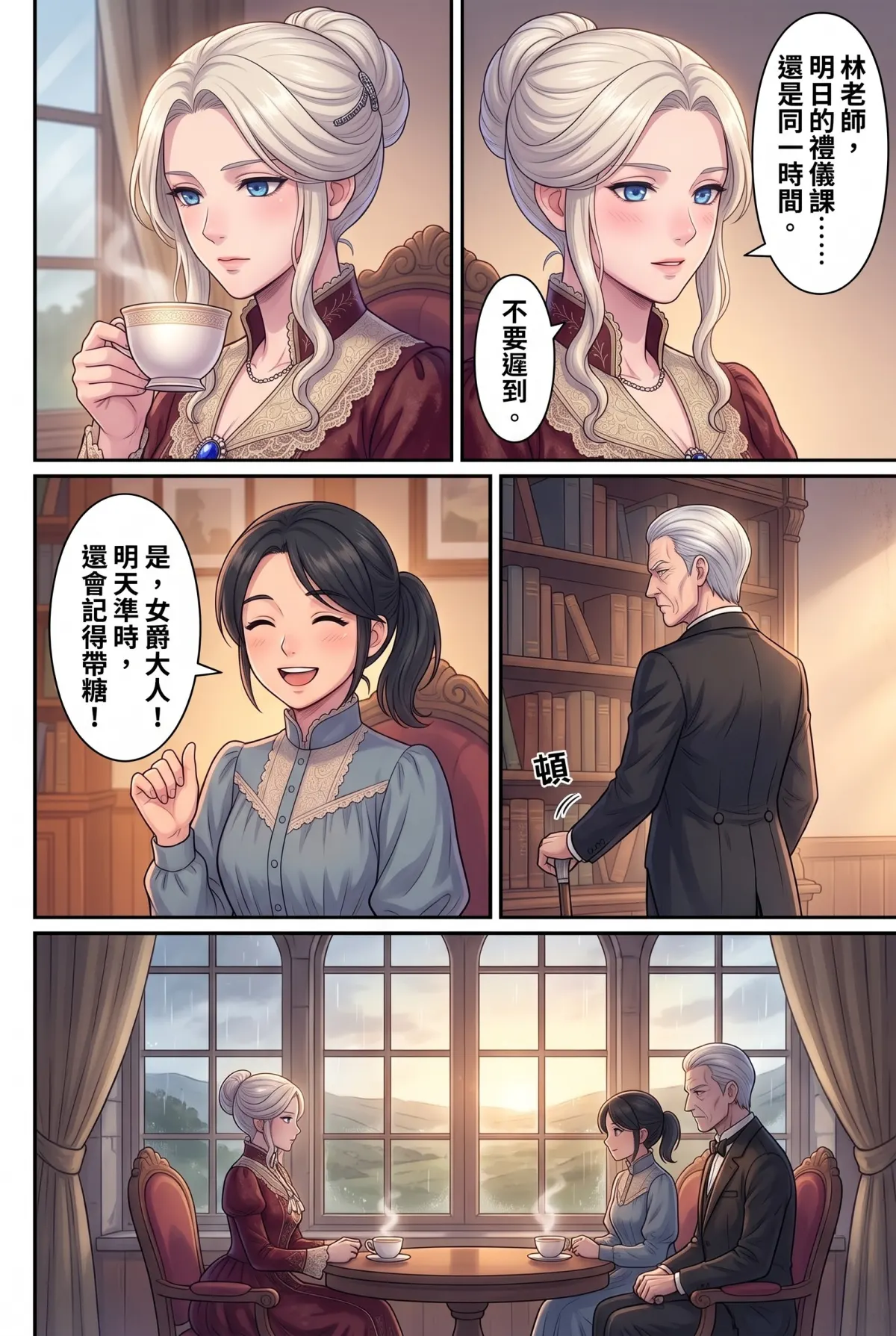 女爵大人，妳的紅茶又忘了加糖 第 2 集　女爵大人，妳的紅茶又忘了加糖 - 第二章：女爵大人，妳的紅茶又忘了加糖 第 17 頁
