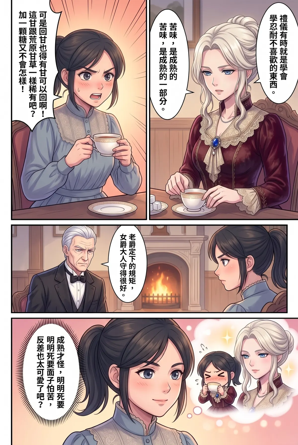 女爵大人，妳的紅茶又忘了加糖 第 2 集　女爵大人，妳的紅茶又忘了加糖 - 第二章：女爵大人，妳的紅茶又忘了加糖 第 11 頁
