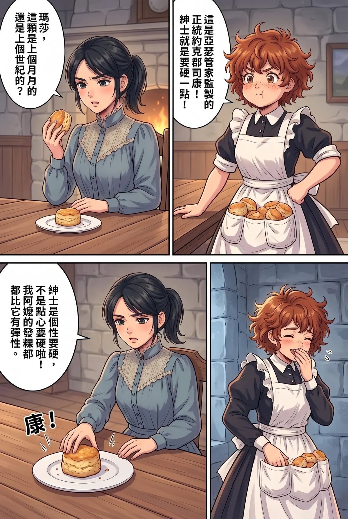 女爵大人，妳的紅茶又忘了加糖 第 3 集　女爵大人，妳的紅茶又忘了加糖 - 第三章：黑暗料理與夜市靈魂大改造 第 3 頁