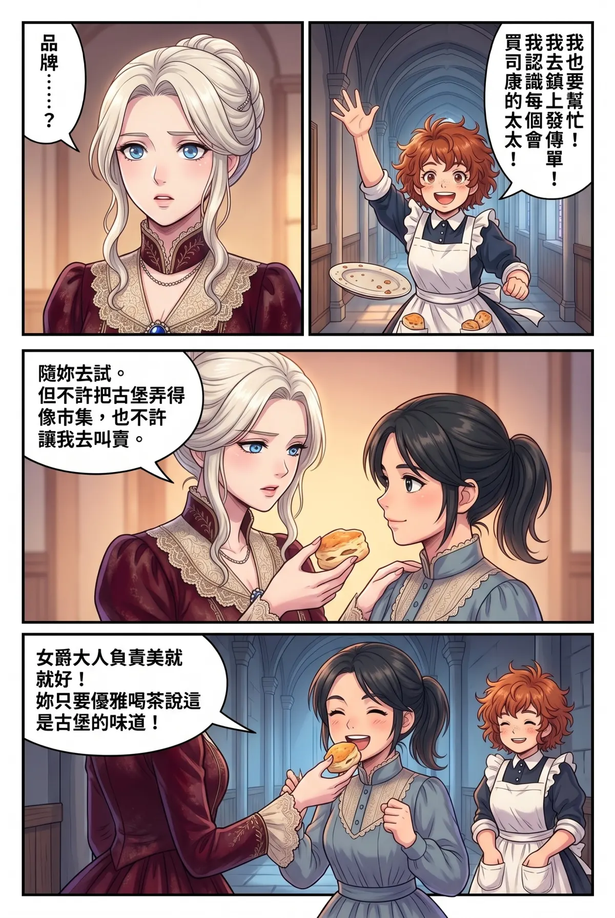 女爵大人，妳的紅茶又忘了加糖 第 3 集　女爵大人，妳的紅茶又忘了加糖 - 第三章：黑暗料理與夜市靈魂大改造 第 16 頁