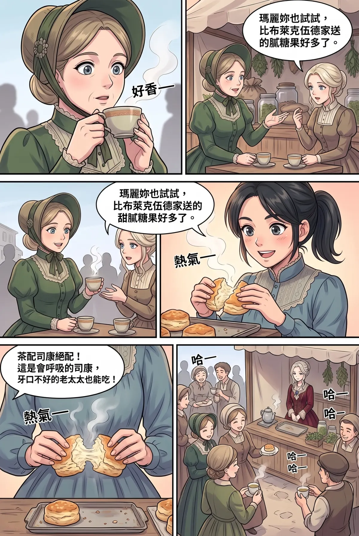 女爵大人，妳的紅茶又忘了加糖 第 7 集　女爵大人，妳的紅茶又忘了加糖 - 第七章：約克市集的珍奶公關戰 第 9 頁