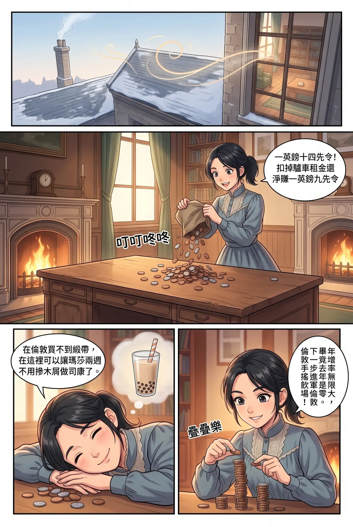 女爵大人，妳的紅茶又忘了加糖 第 8 集　女爵大人，妳的紅茶又忘了加糖 - 第八章：倫敦來的社交女王與女記者 第 2 頁