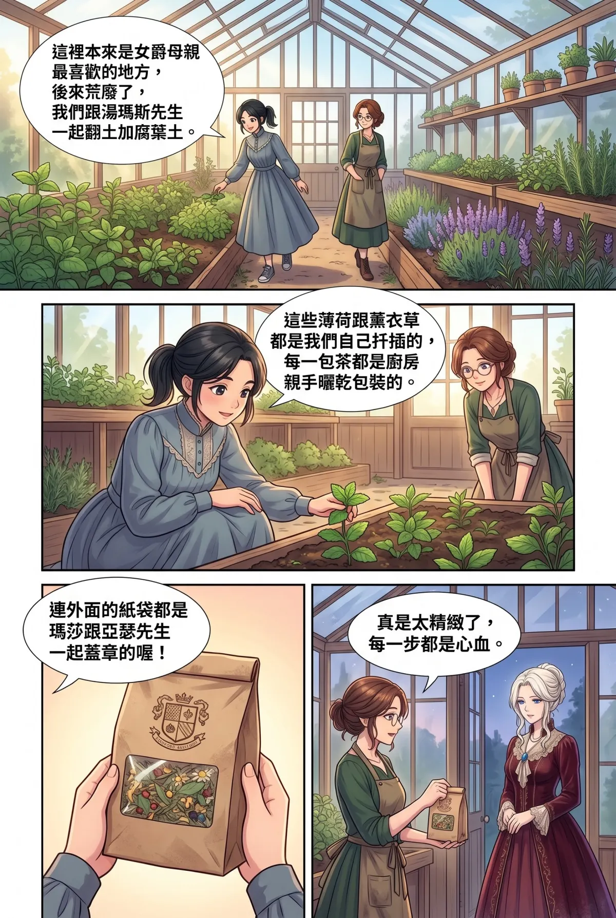 女爵大人，妳的紅茶又忘了加糖 第 12 集　女爵大人，妳的紅茶又忘了加糖 - 第十二章：茱莉安的墨水與瑪莎的助攻 第 13 頁