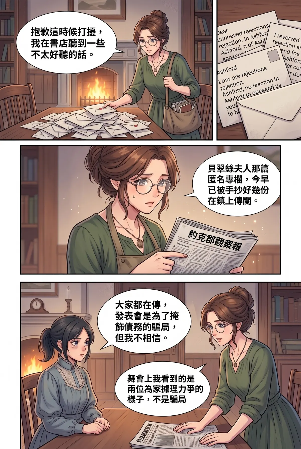 女爵大人，妳的紅茶又忘了加糖 第 12 集　女爵大人，妳的紅茶又忘了加糖 - 第十二章：茱莉安的墨水與瑪莎的助攻 第 7 頁